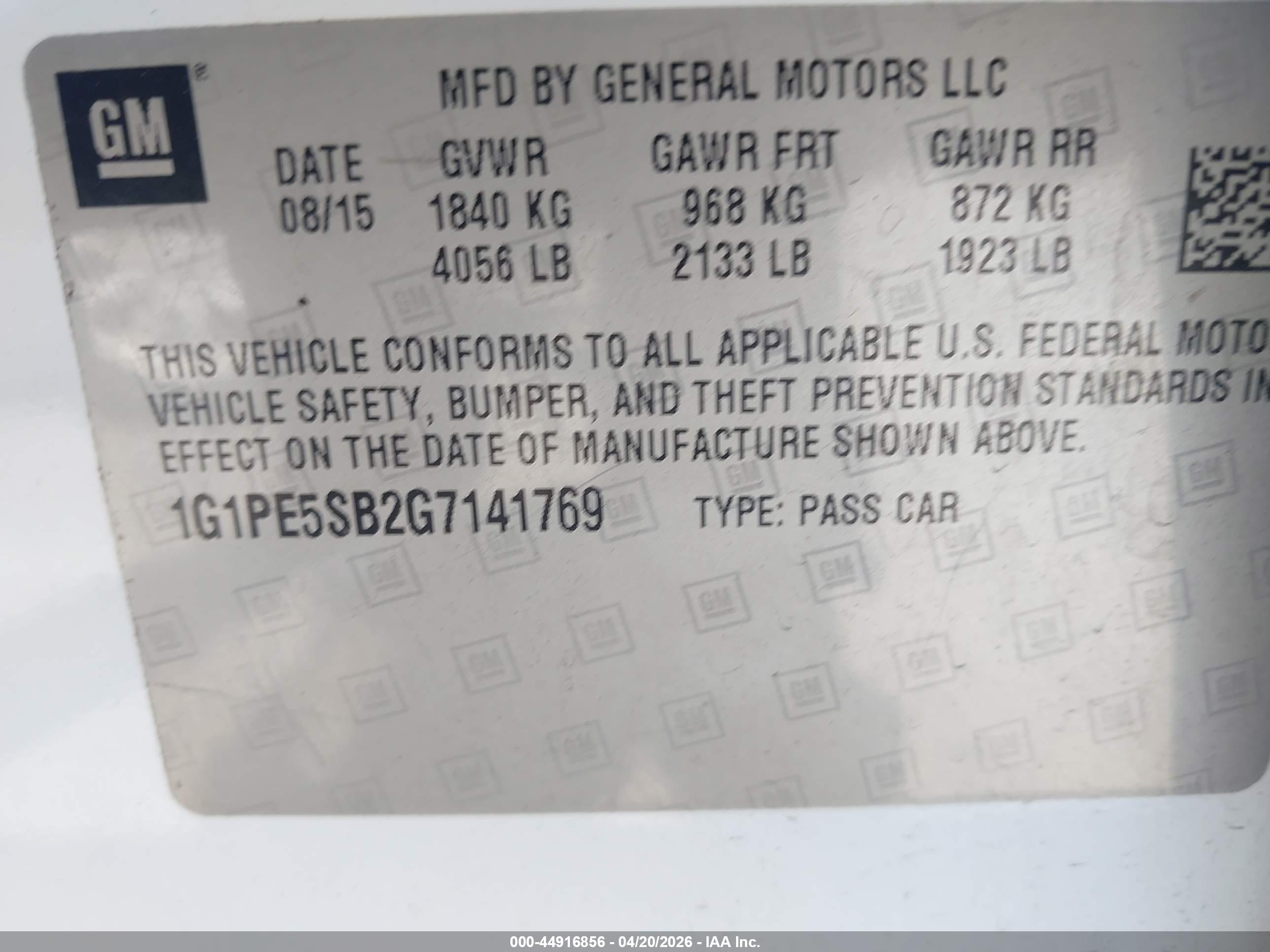 CHEVROLET CRUZE image 9