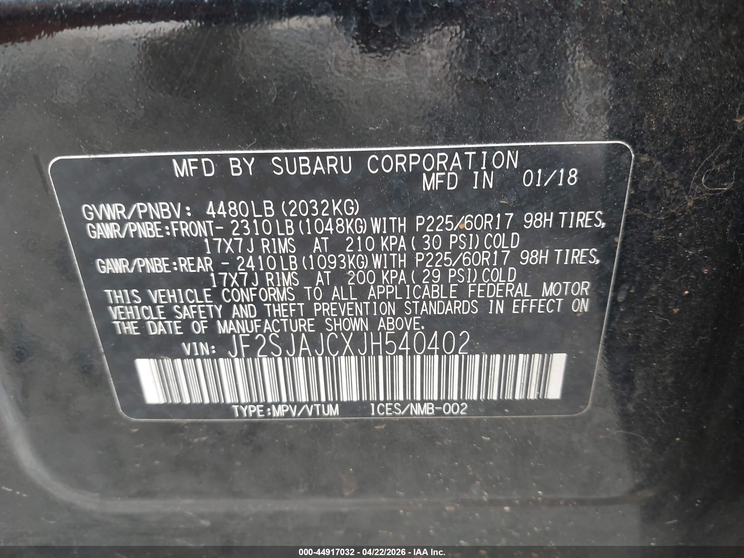 SUBARU FORESTER image 9