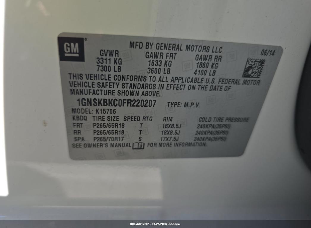 CHEVROLET TAHOE image 9