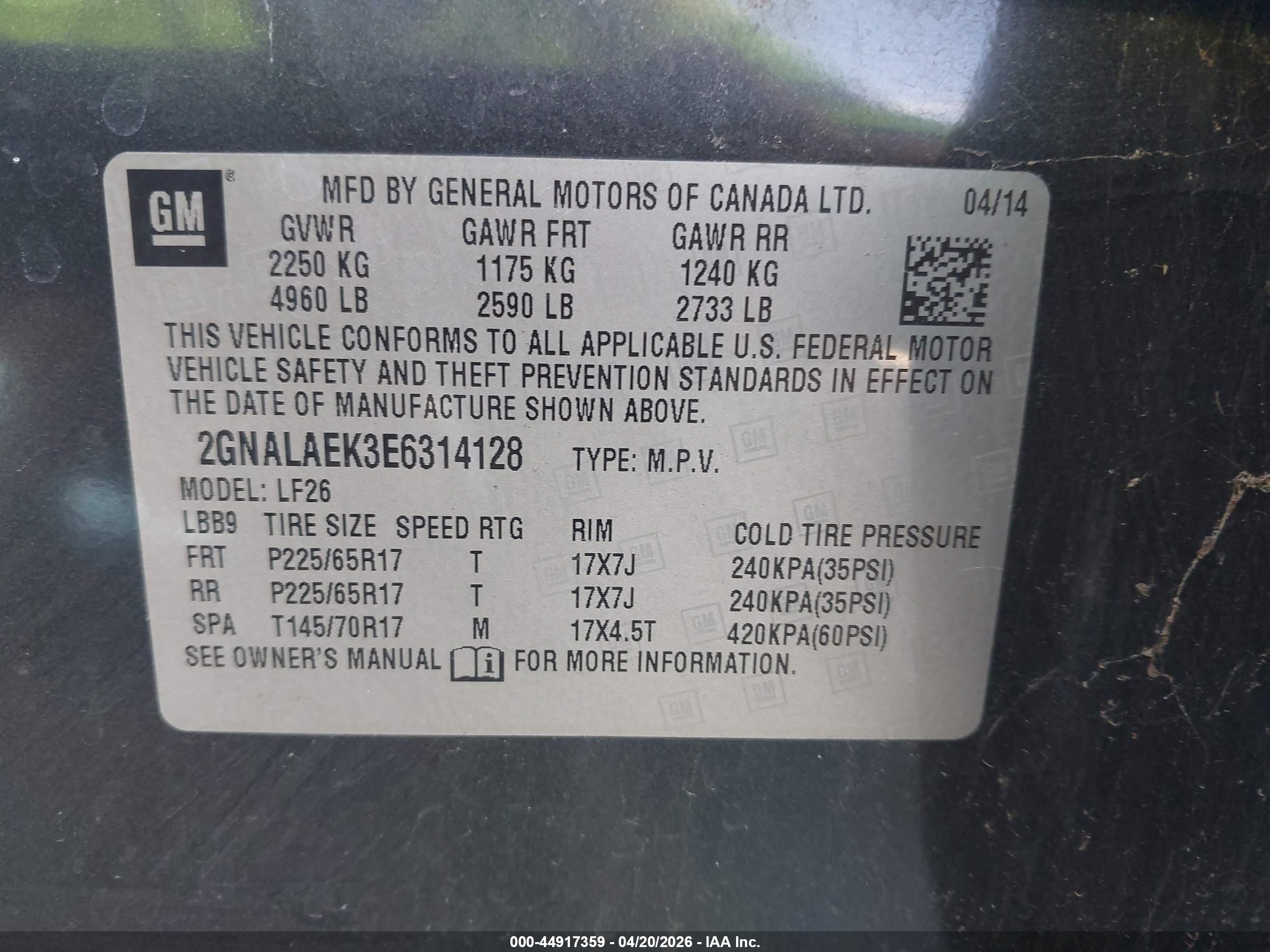 CHEVROLET EQUINOX image 9