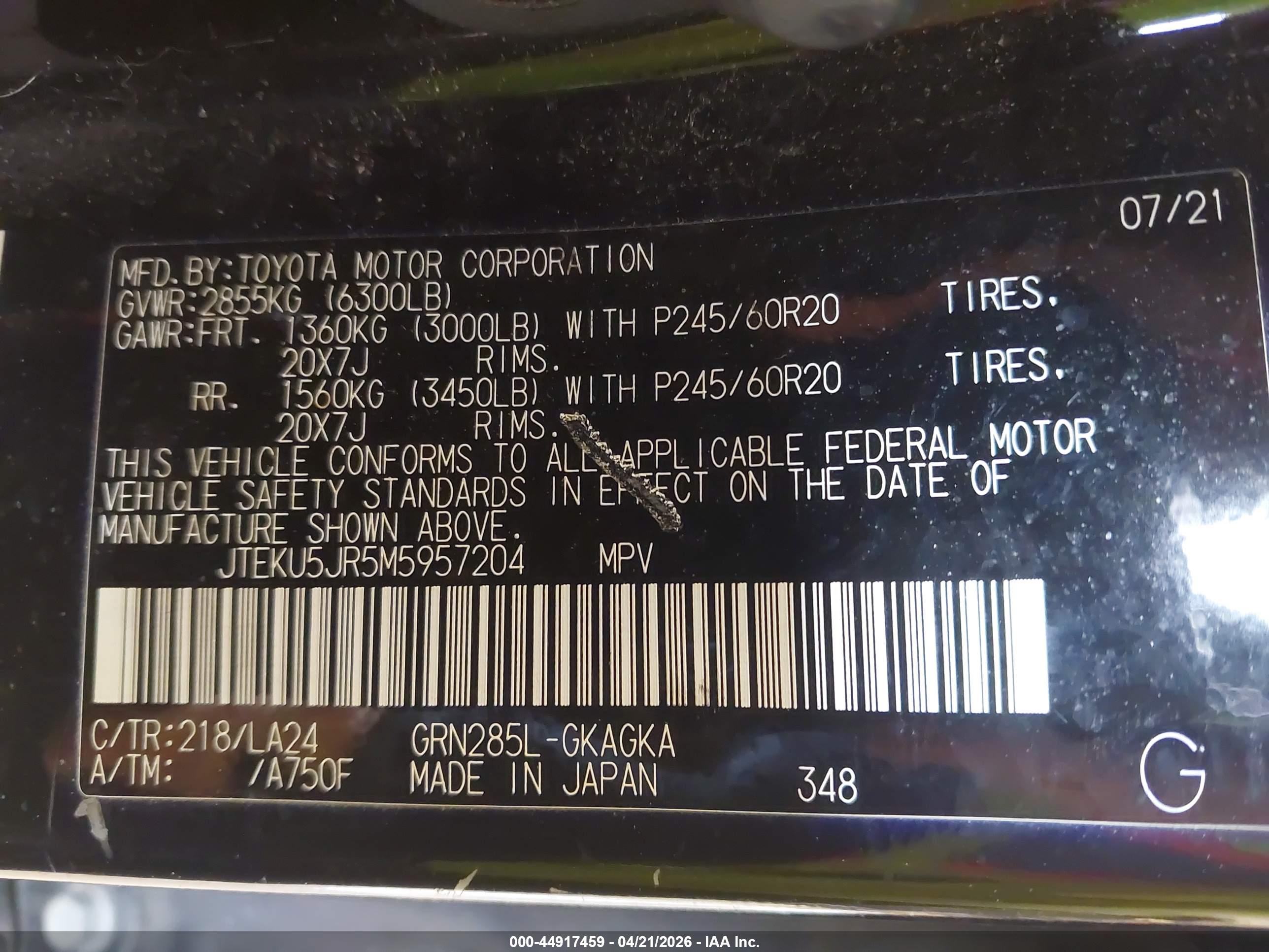 TOYOTA 4RUNNER image 9