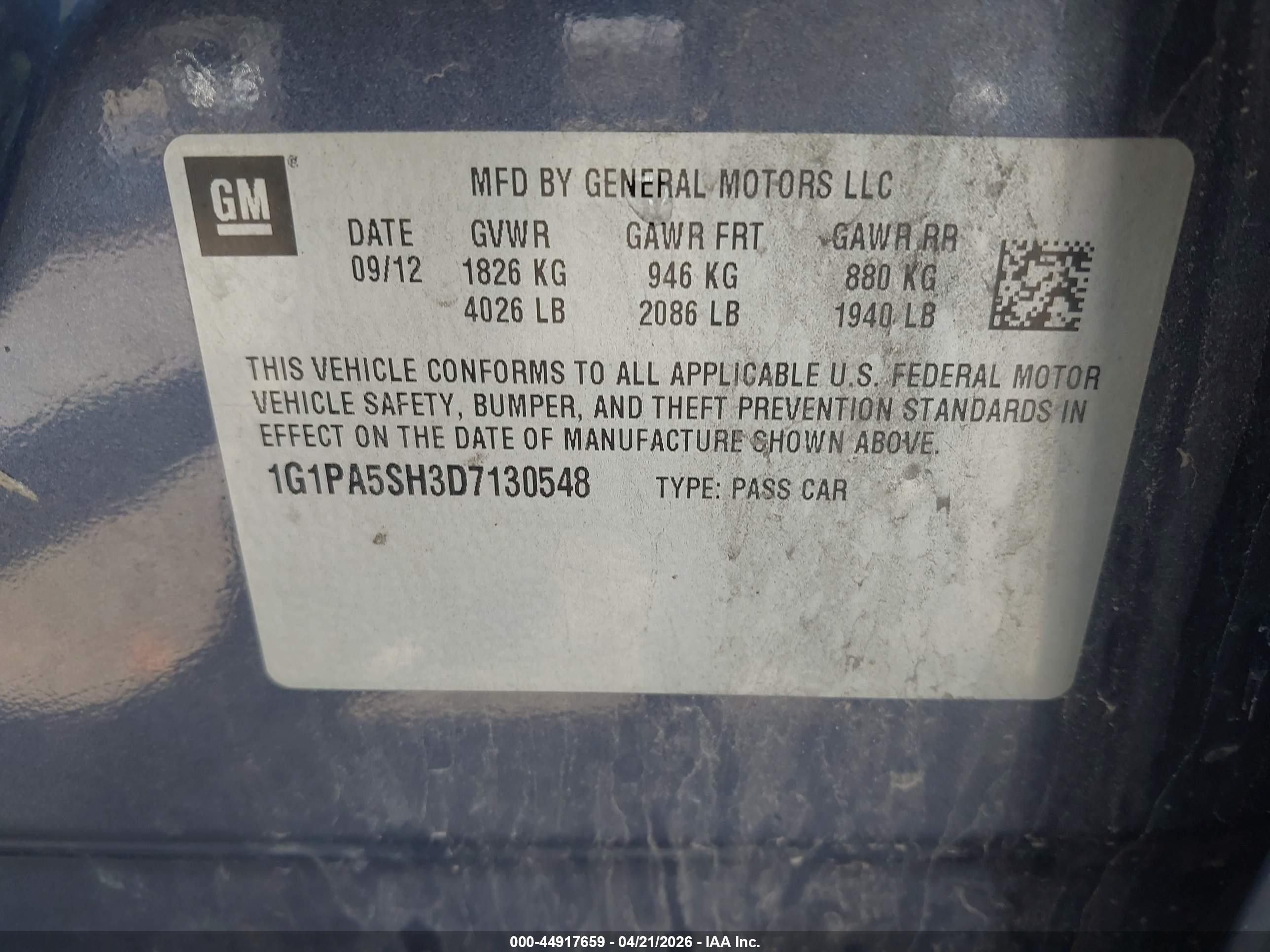 CHEVROLET CRUZE image 9