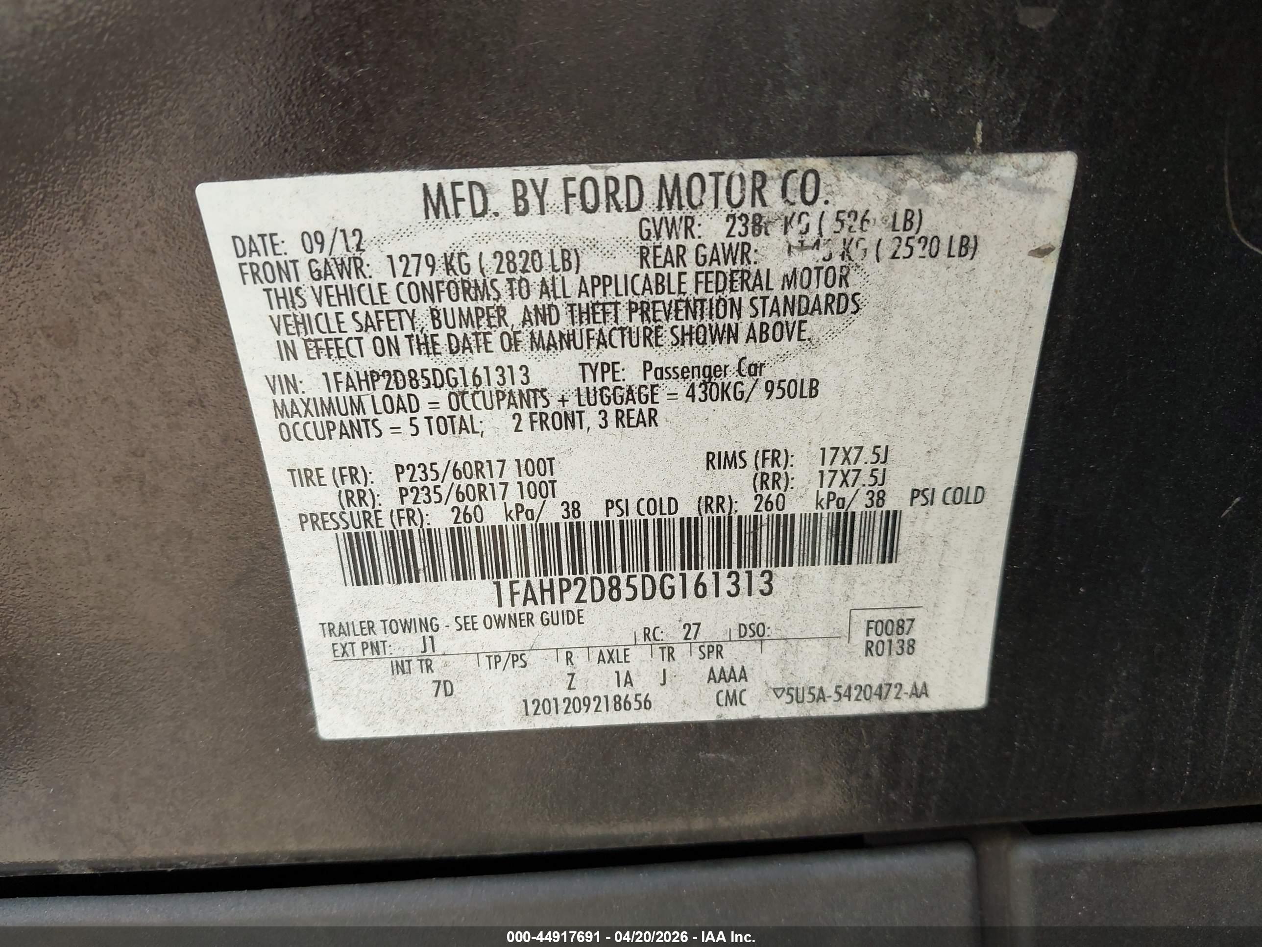 FORD TAURUS image 9