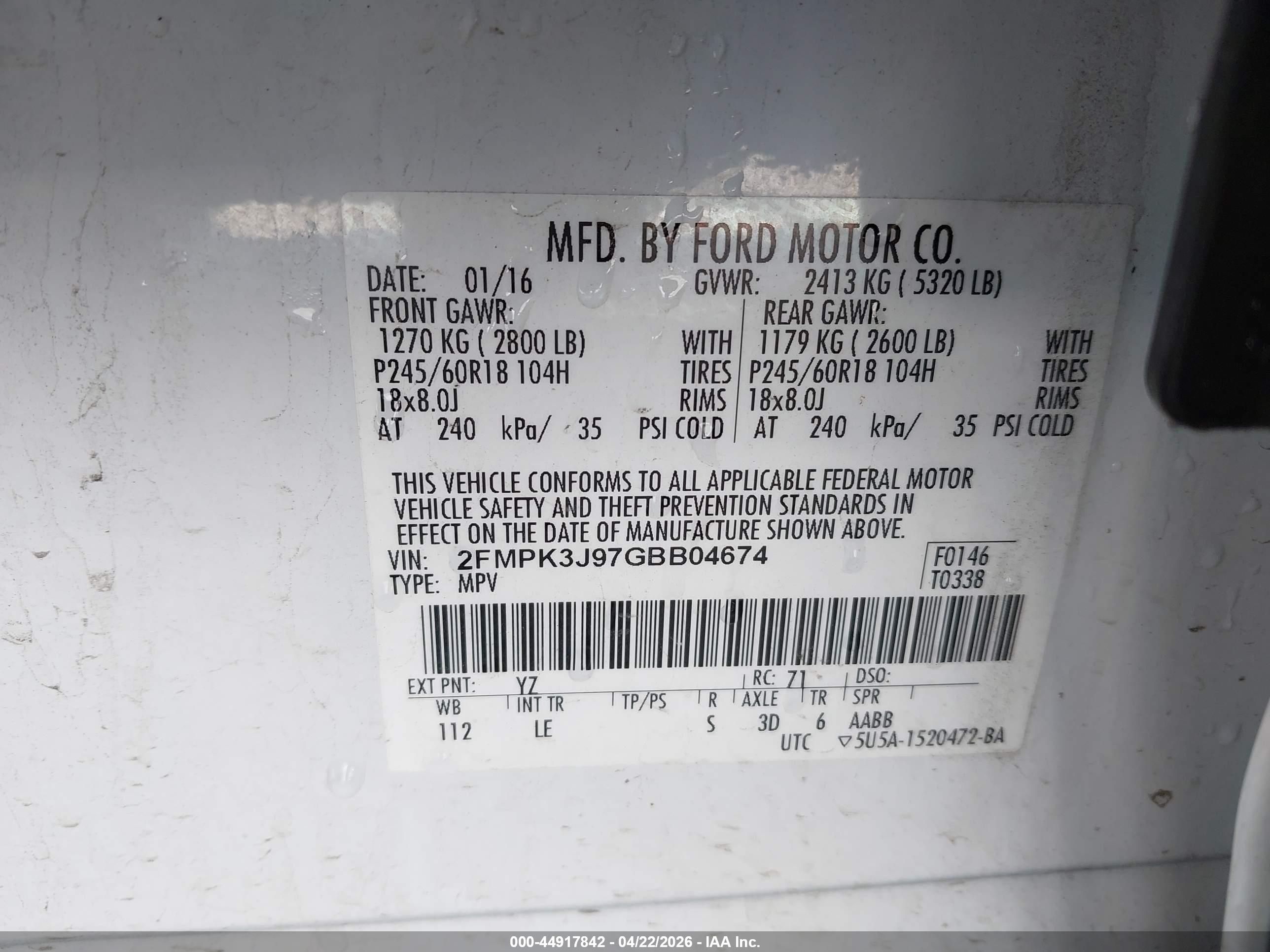 FORD EDGE image 9
