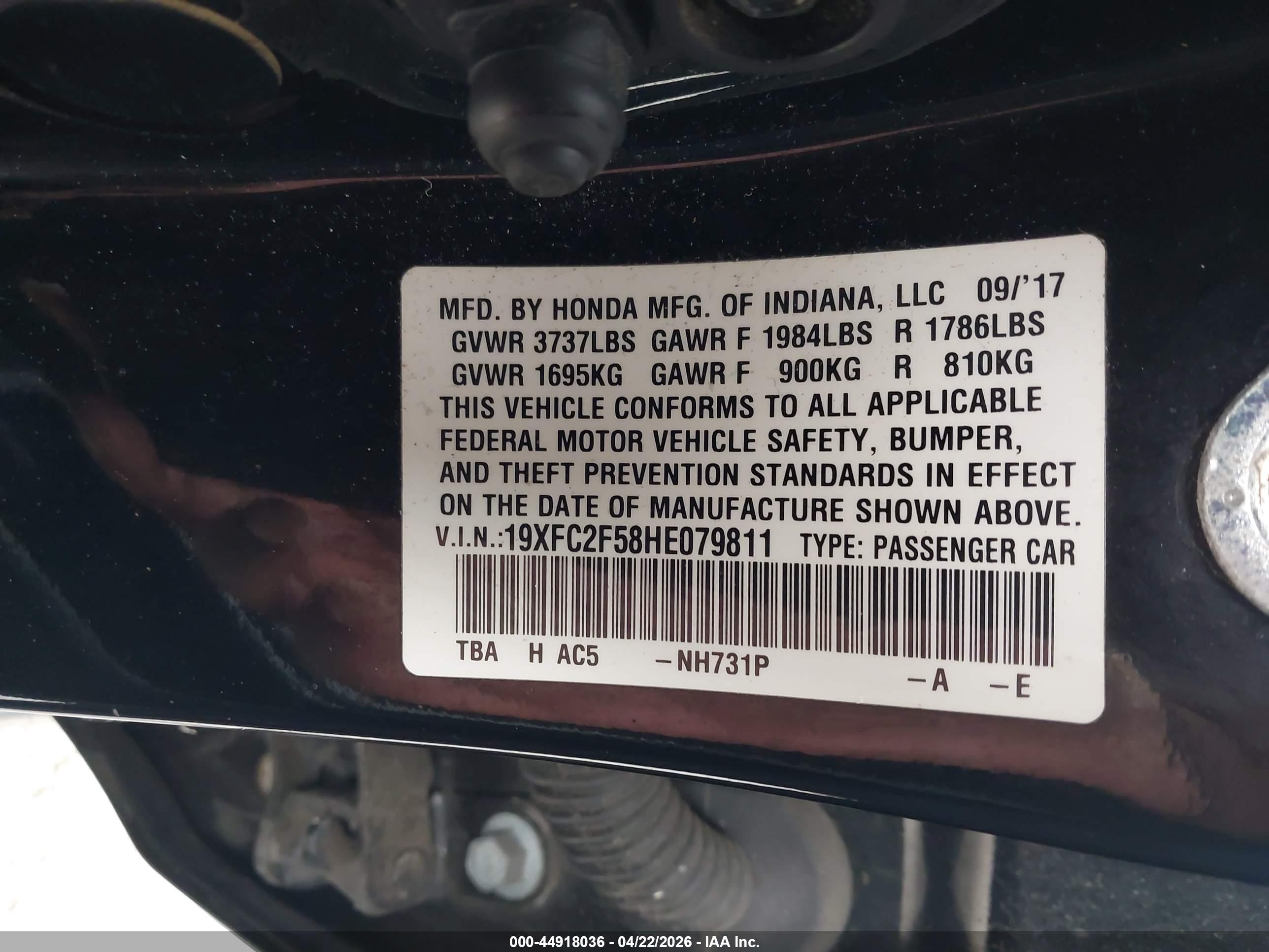 HONDA CIVIC image 9
