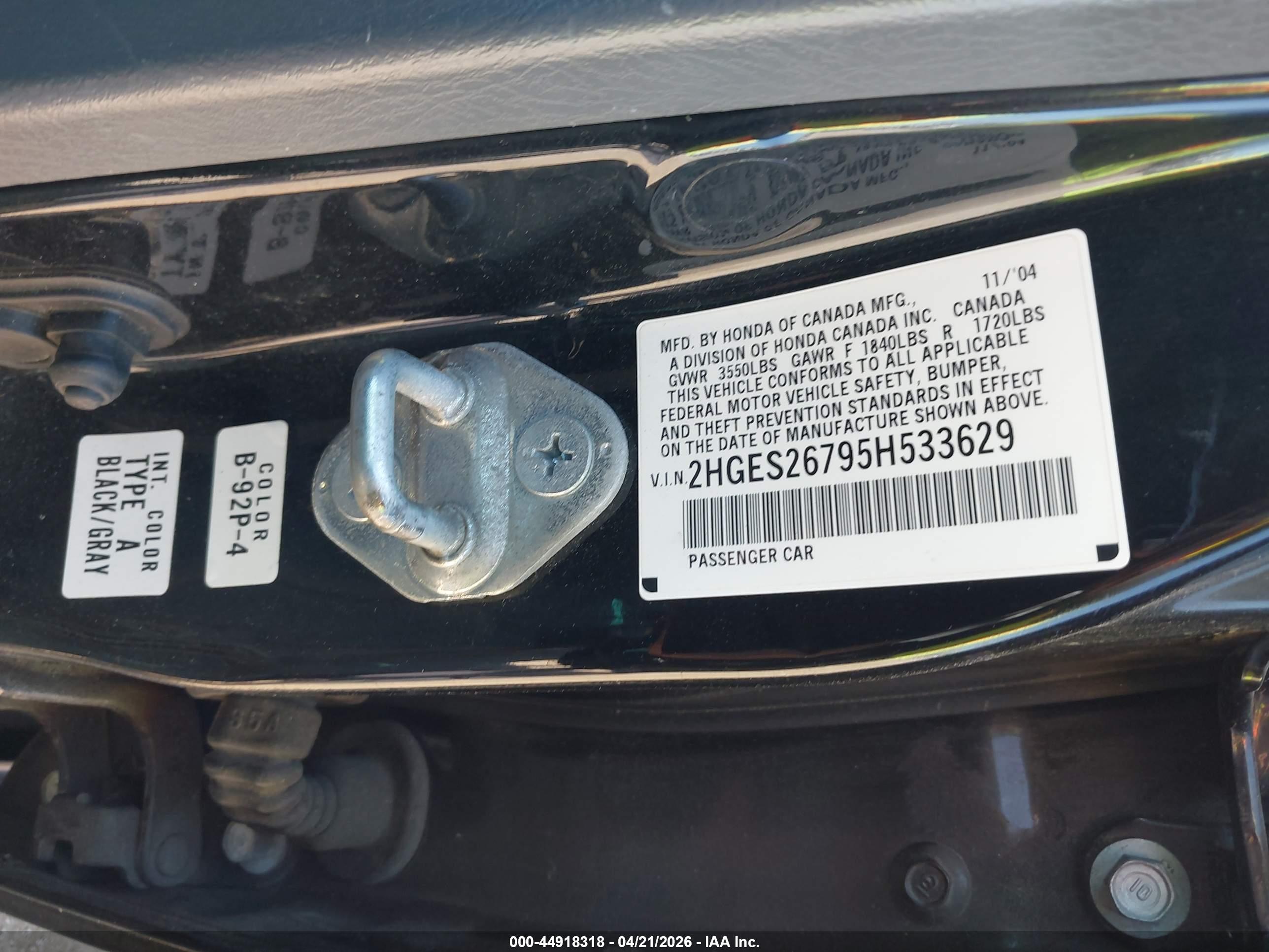 HONDA CIVIC image 9