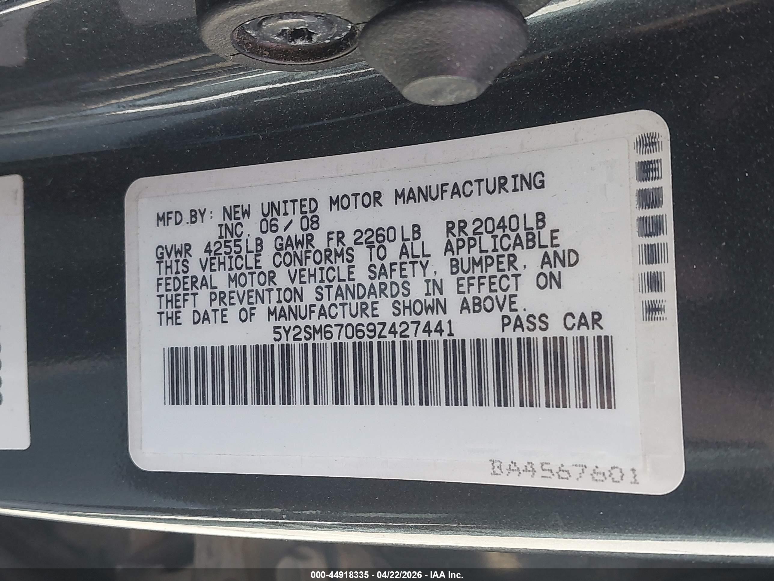 PONTIAC VIBE image 9