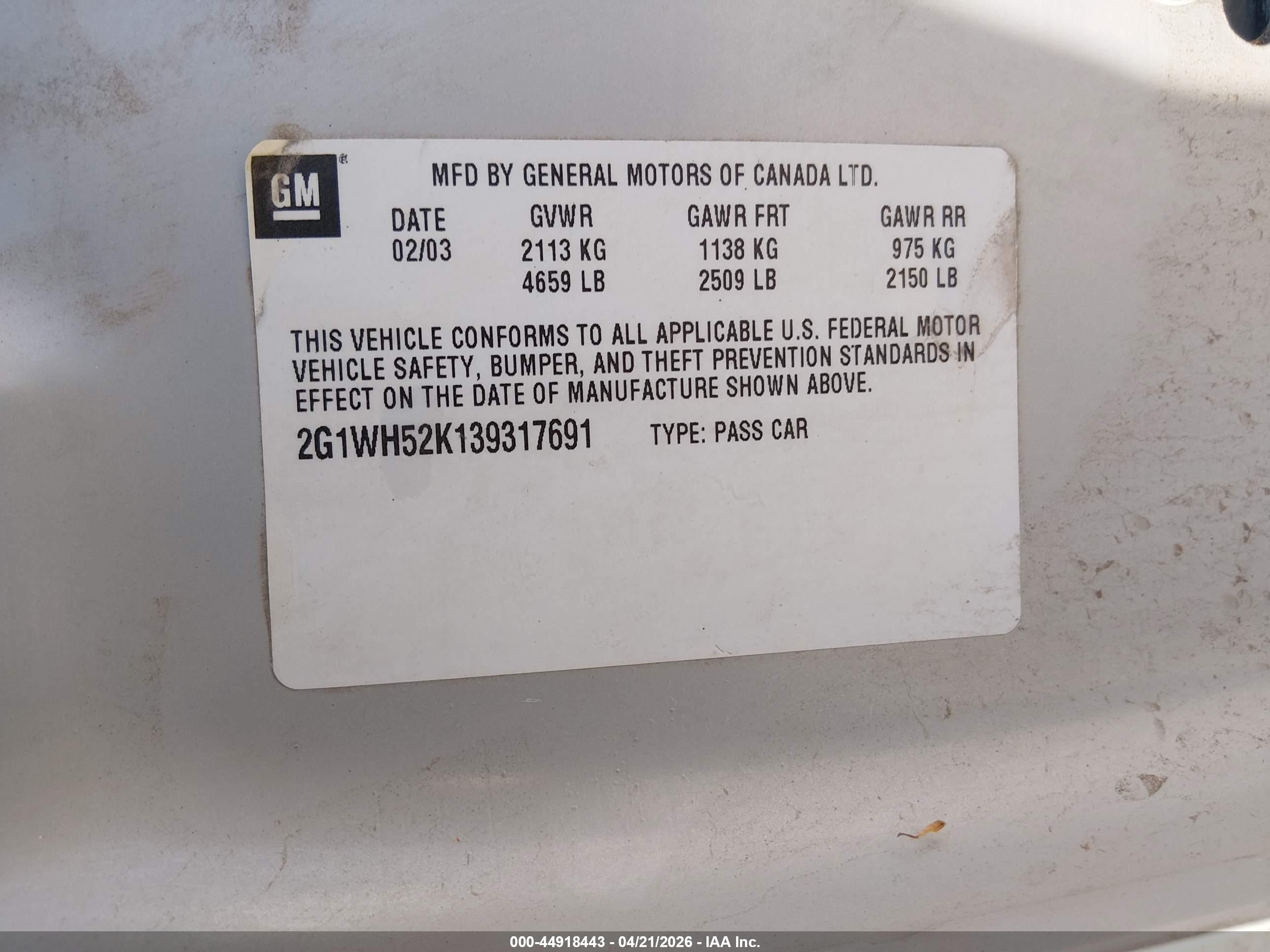 CHEVROLET IMPALA image 9
