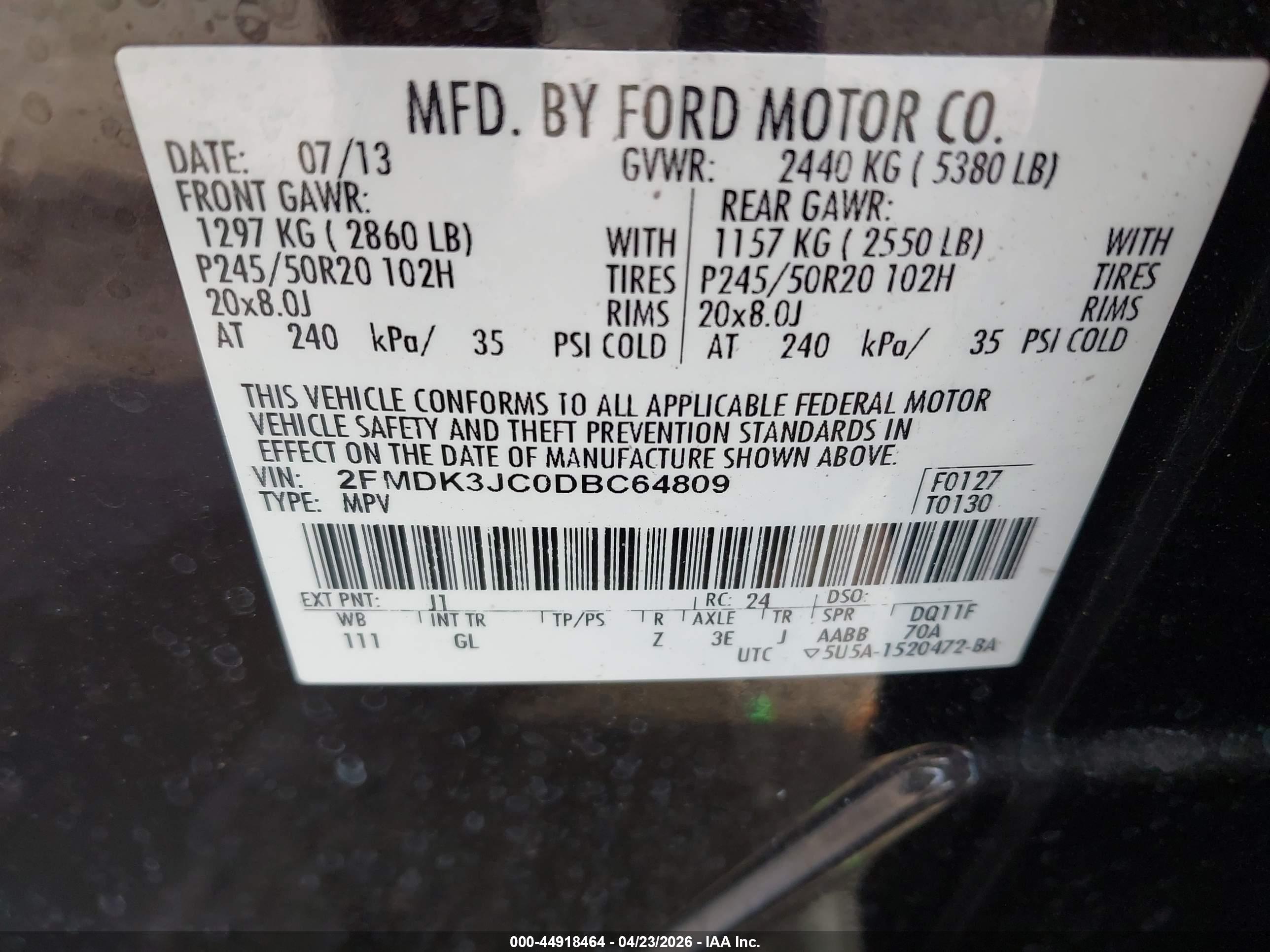 FORD EDGE image 9