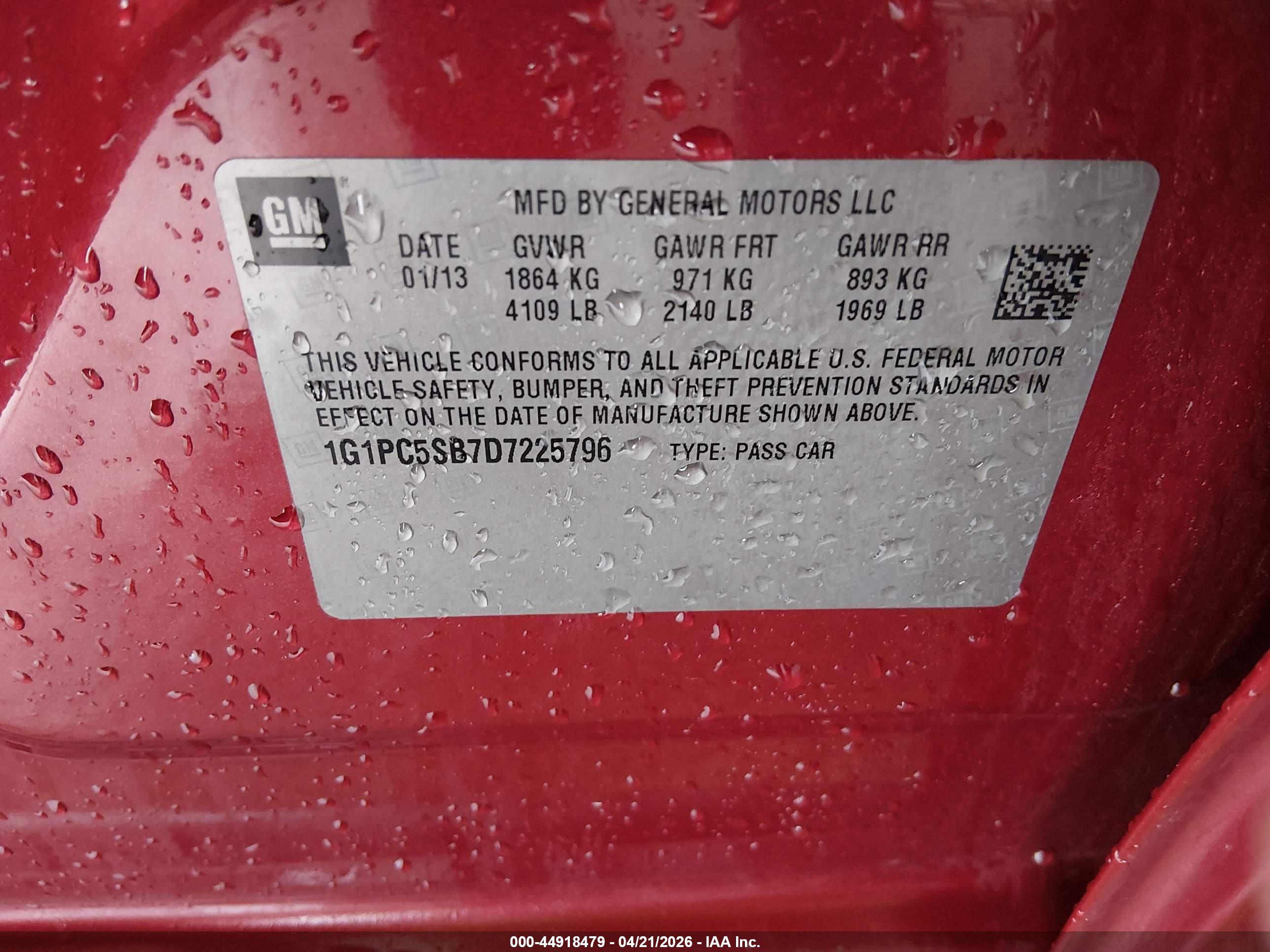 CHEVROLET CRUZE image 9