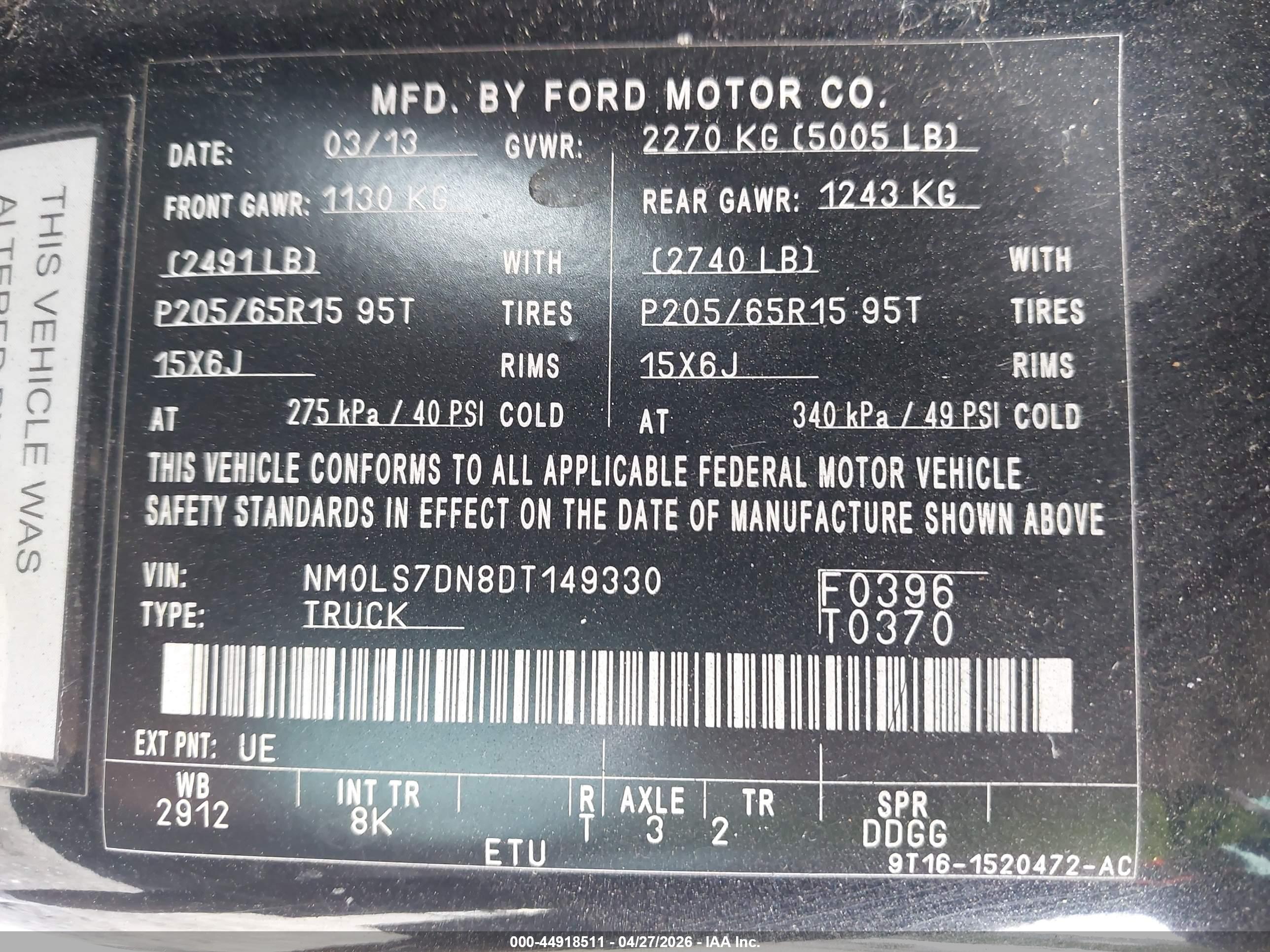 FORD TRANSIT image 9