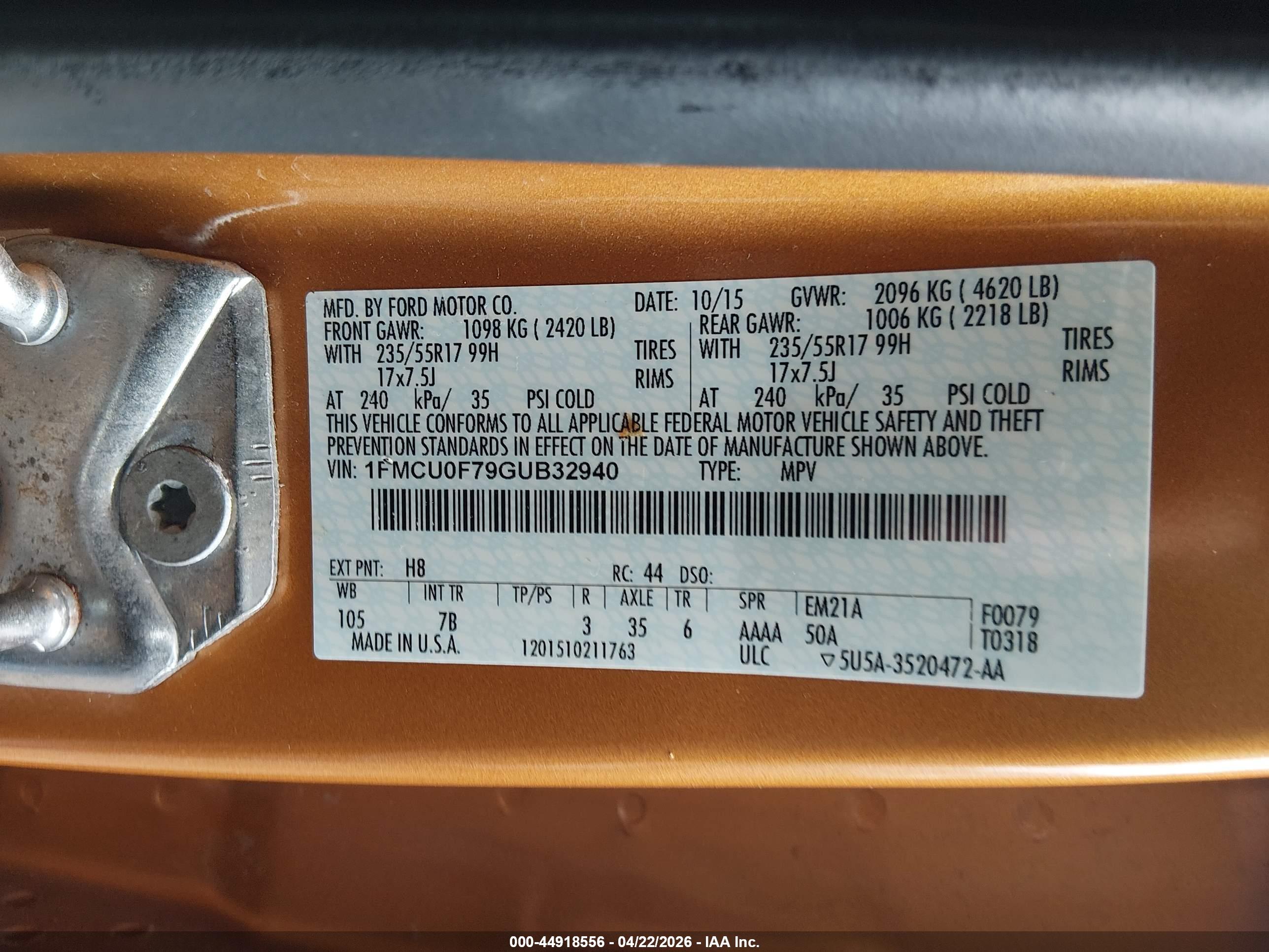 FORD ESCAPE image 9