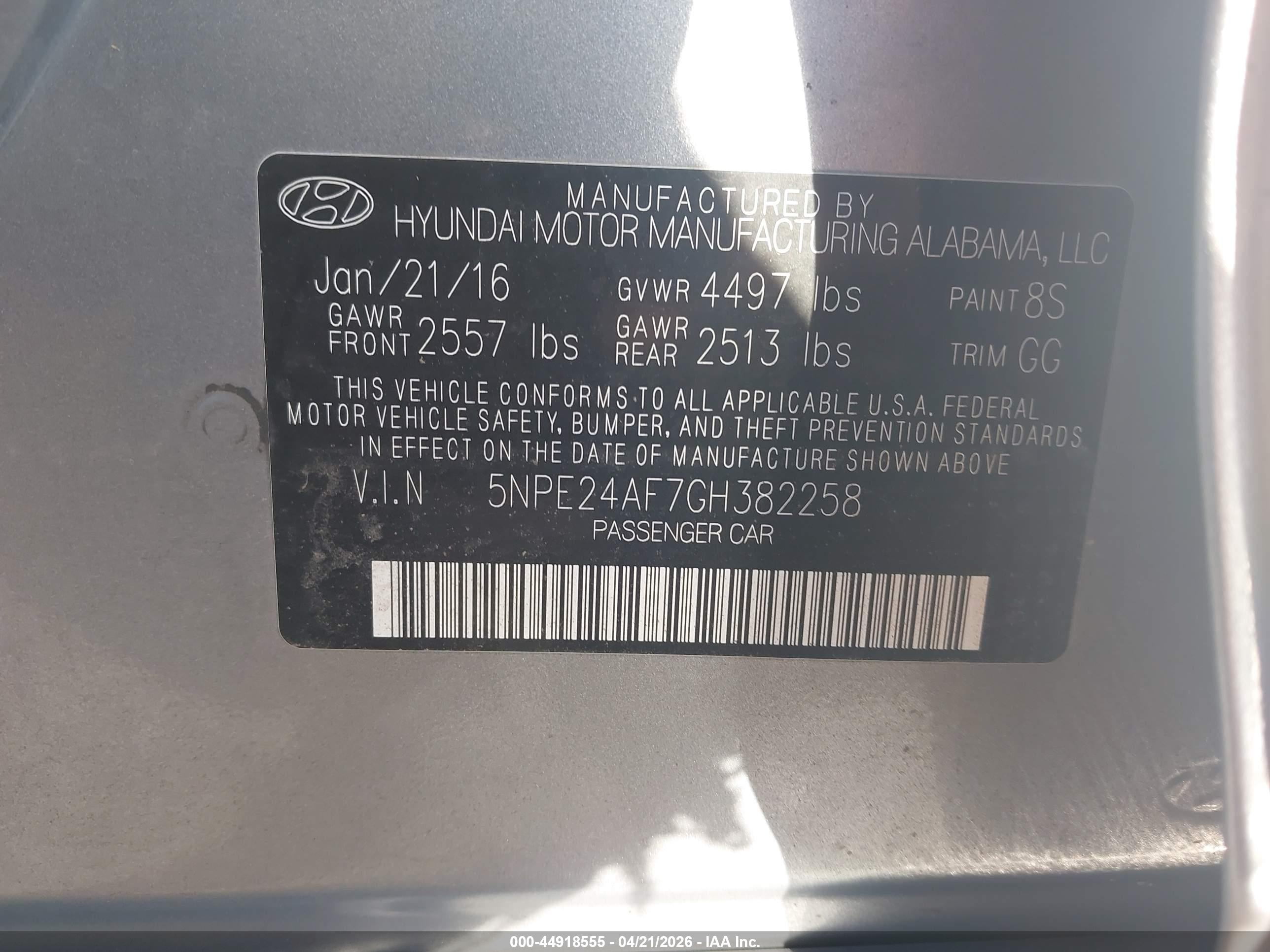HYUNDAI SONATA image 9