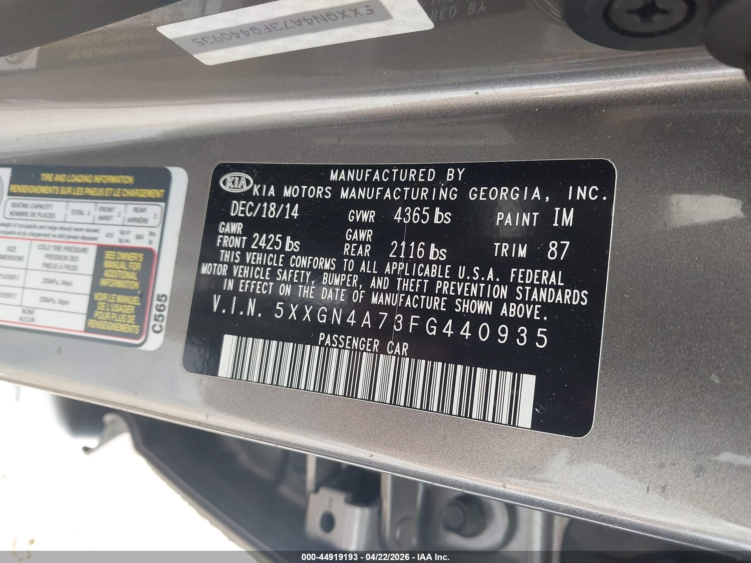 KIA OPTIMA image 9