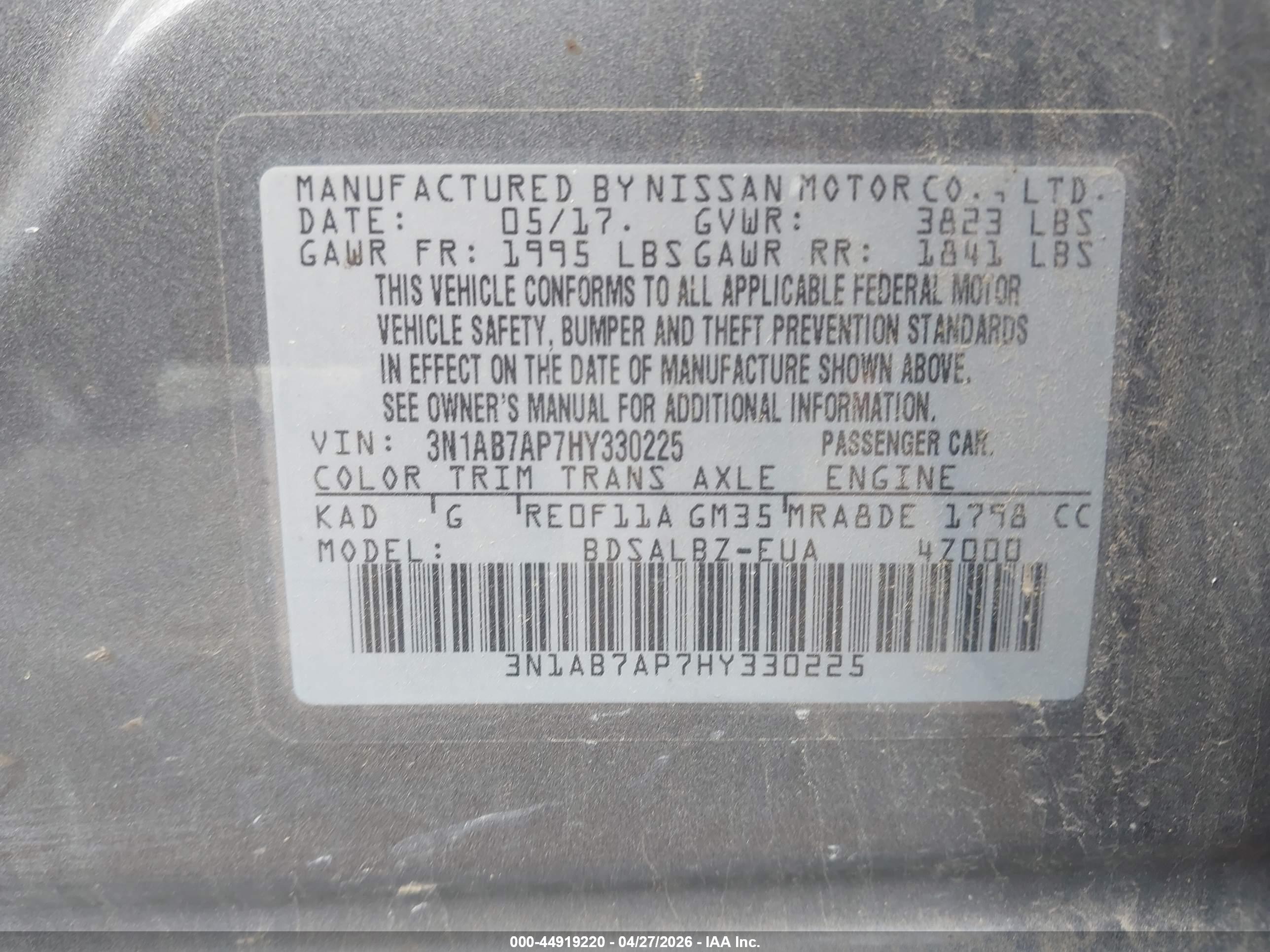 NISSAN SENTRA image 9