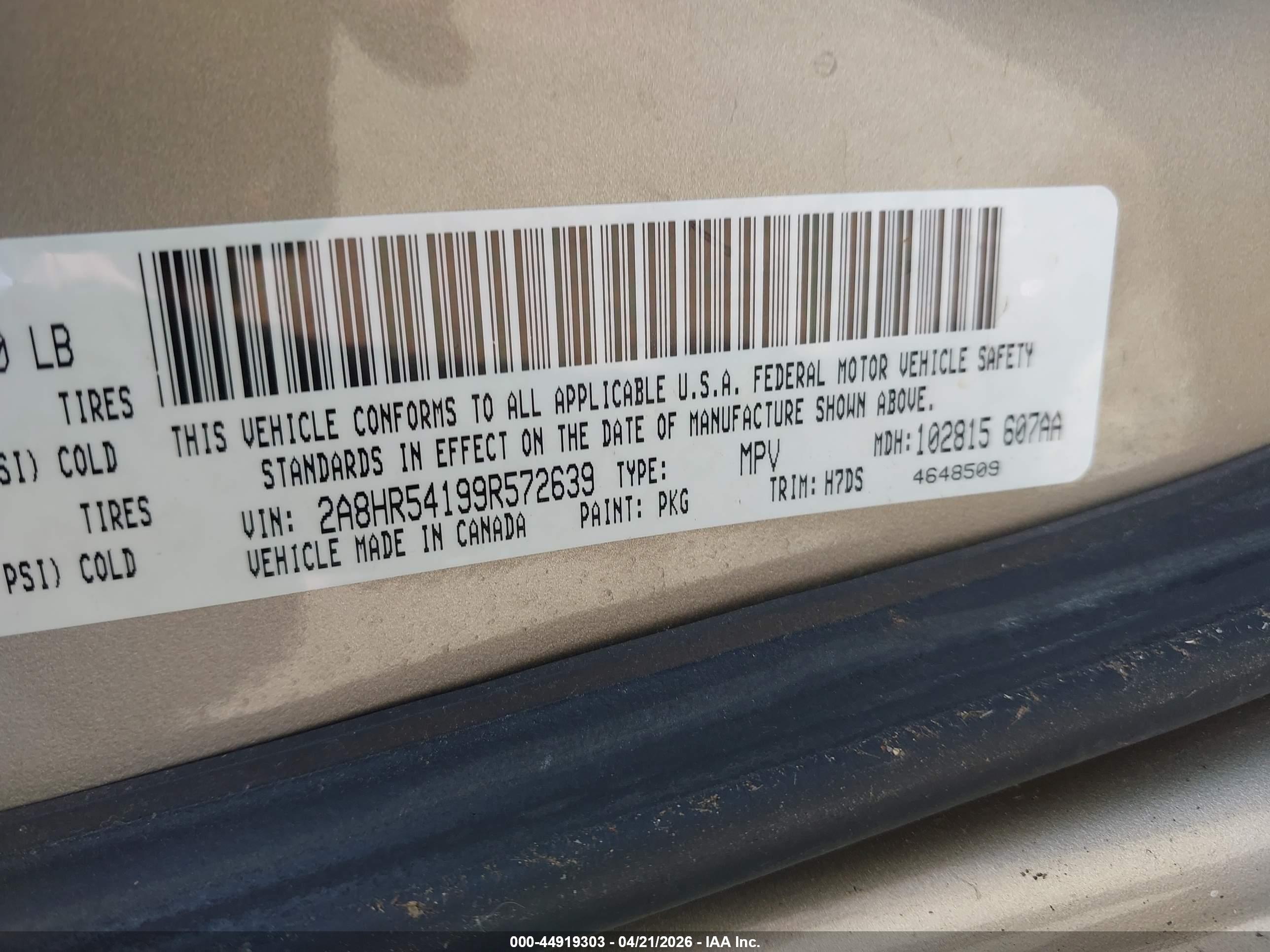 CHRYSLER TOWN image 9