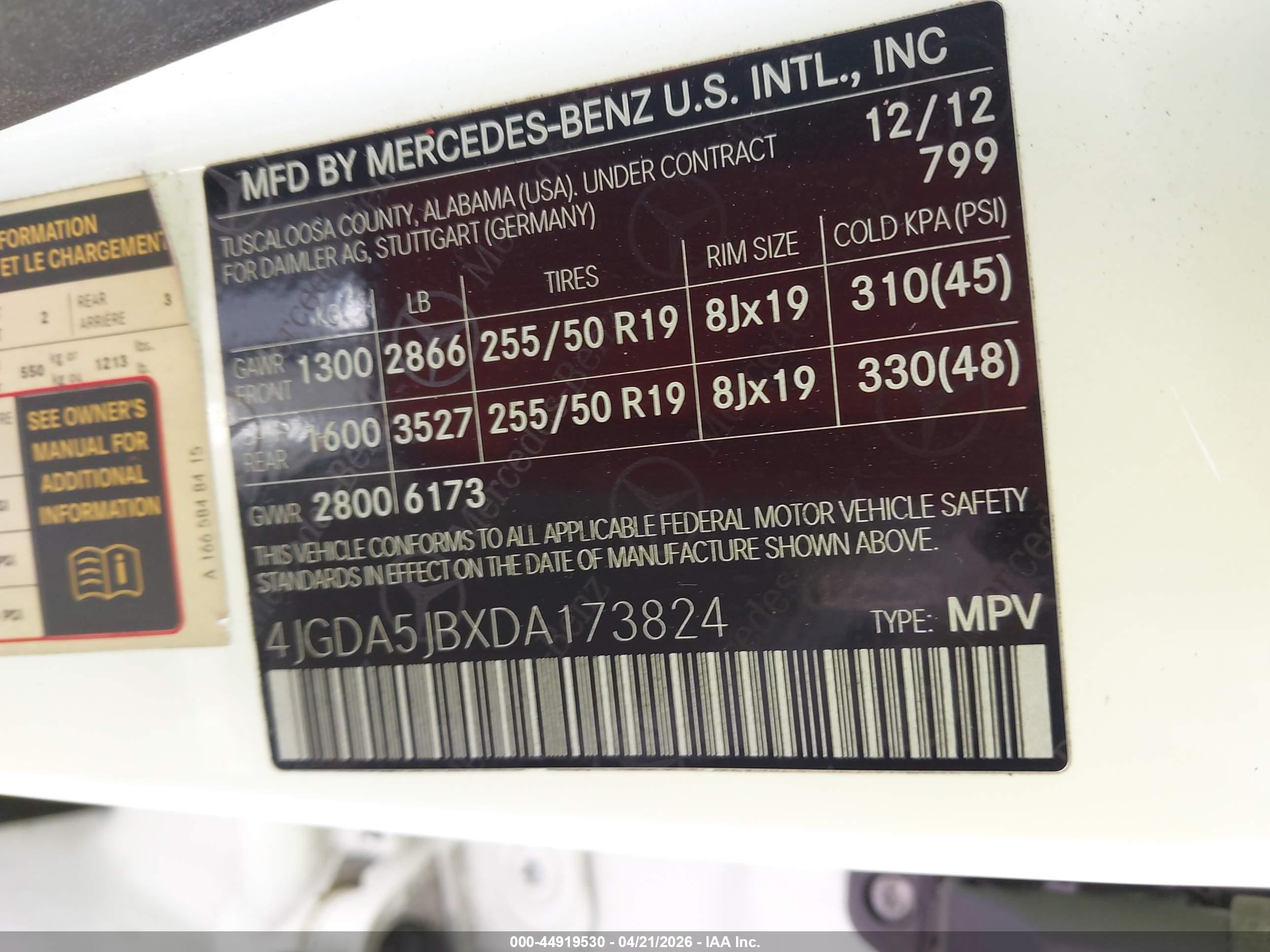 MERCEDES-BENZ ML image 9