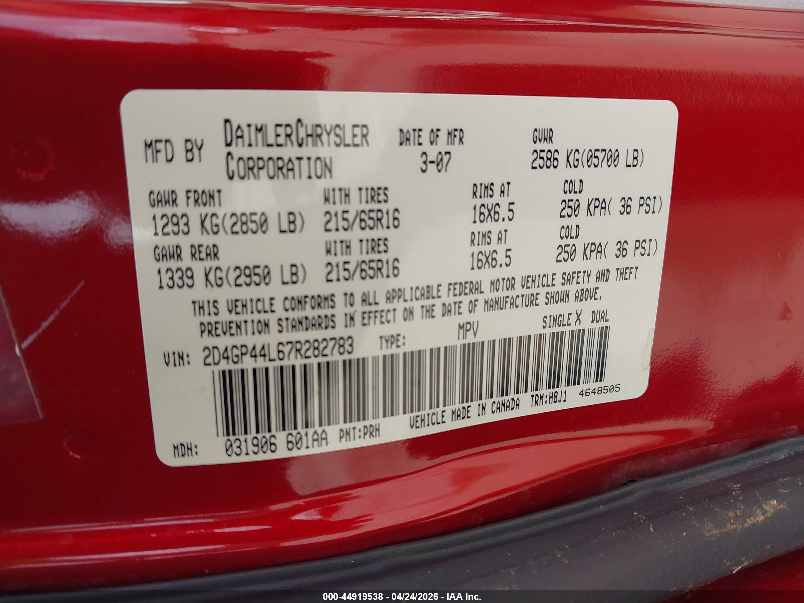 DODGE GRAND image 9