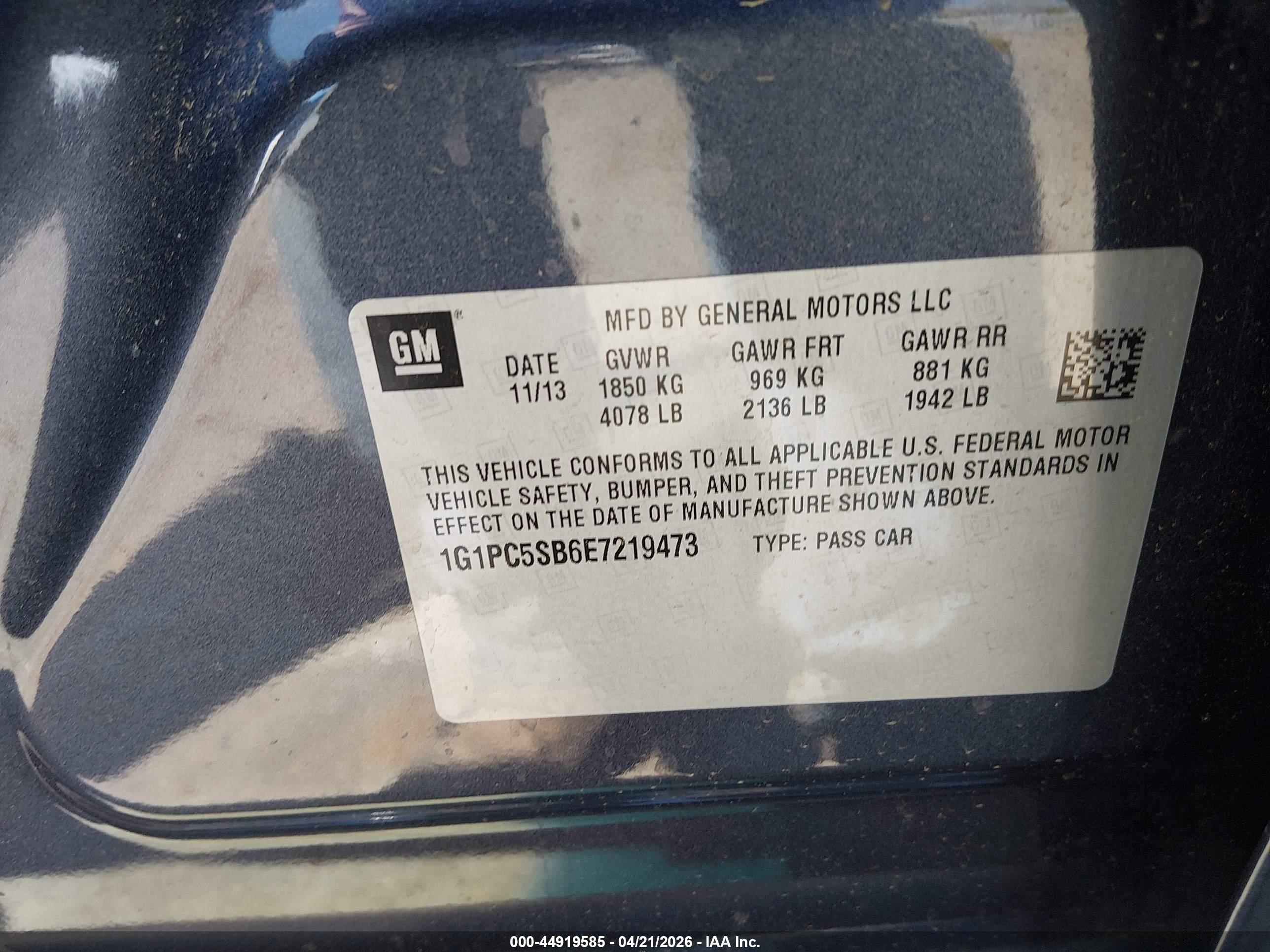 CHEVROLET CRUZE image 9