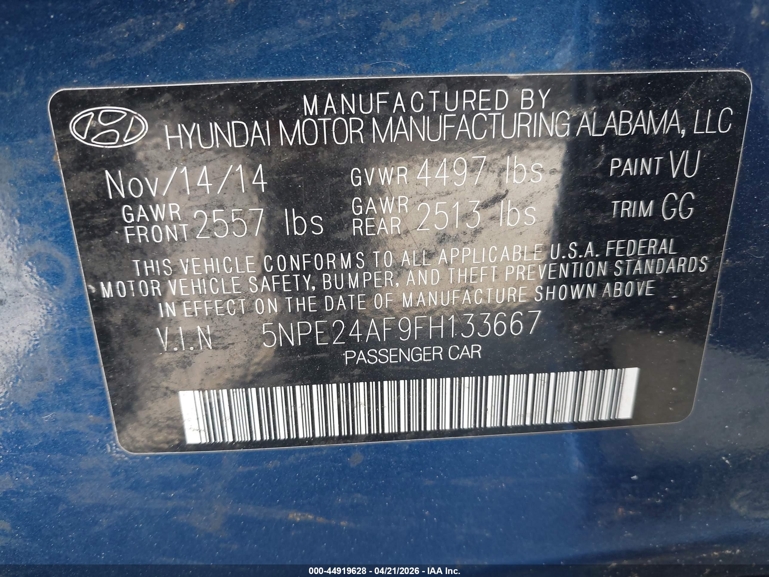 HYUNDAI SONATA image 9