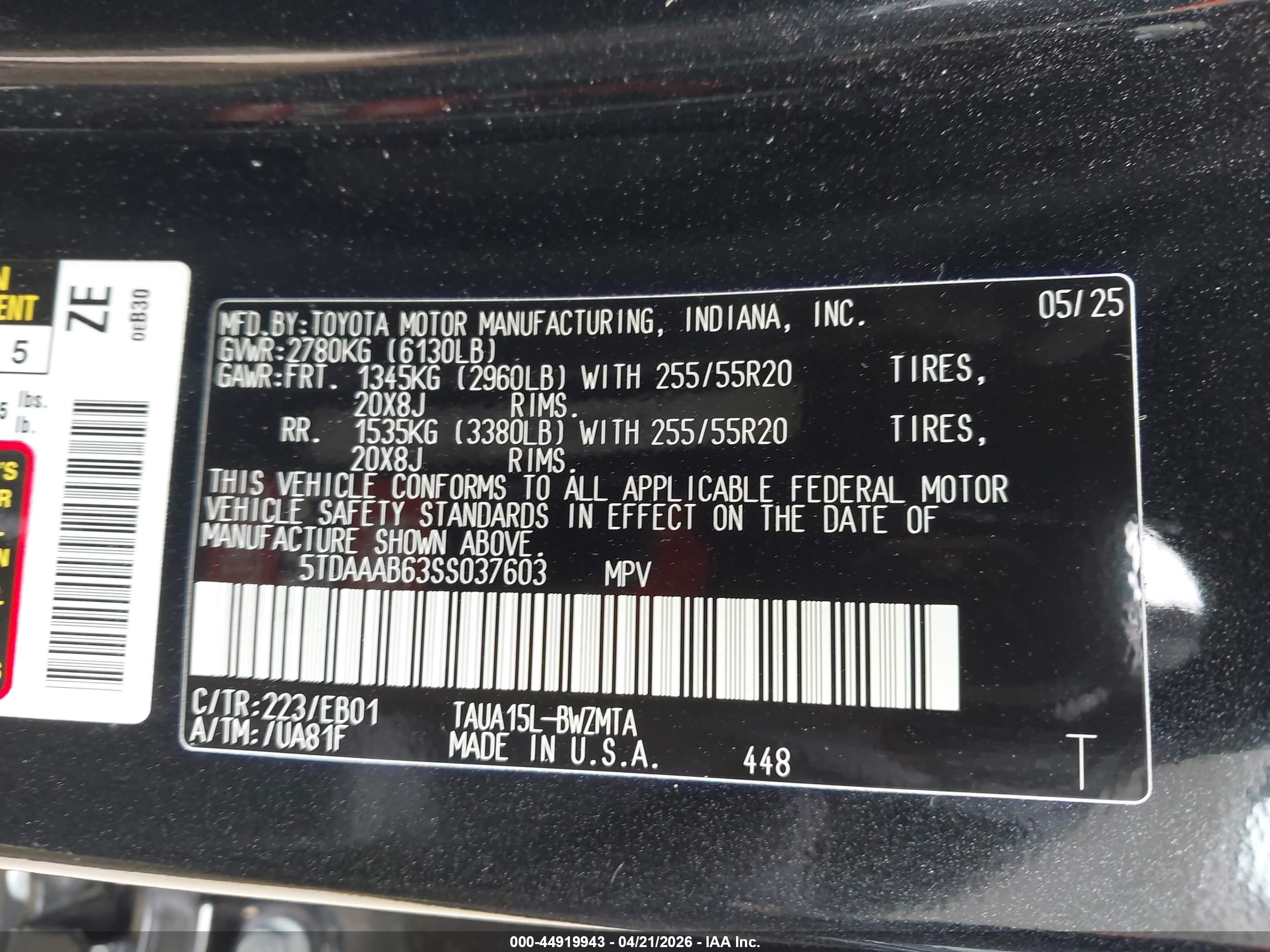 LEXUS TX image 9