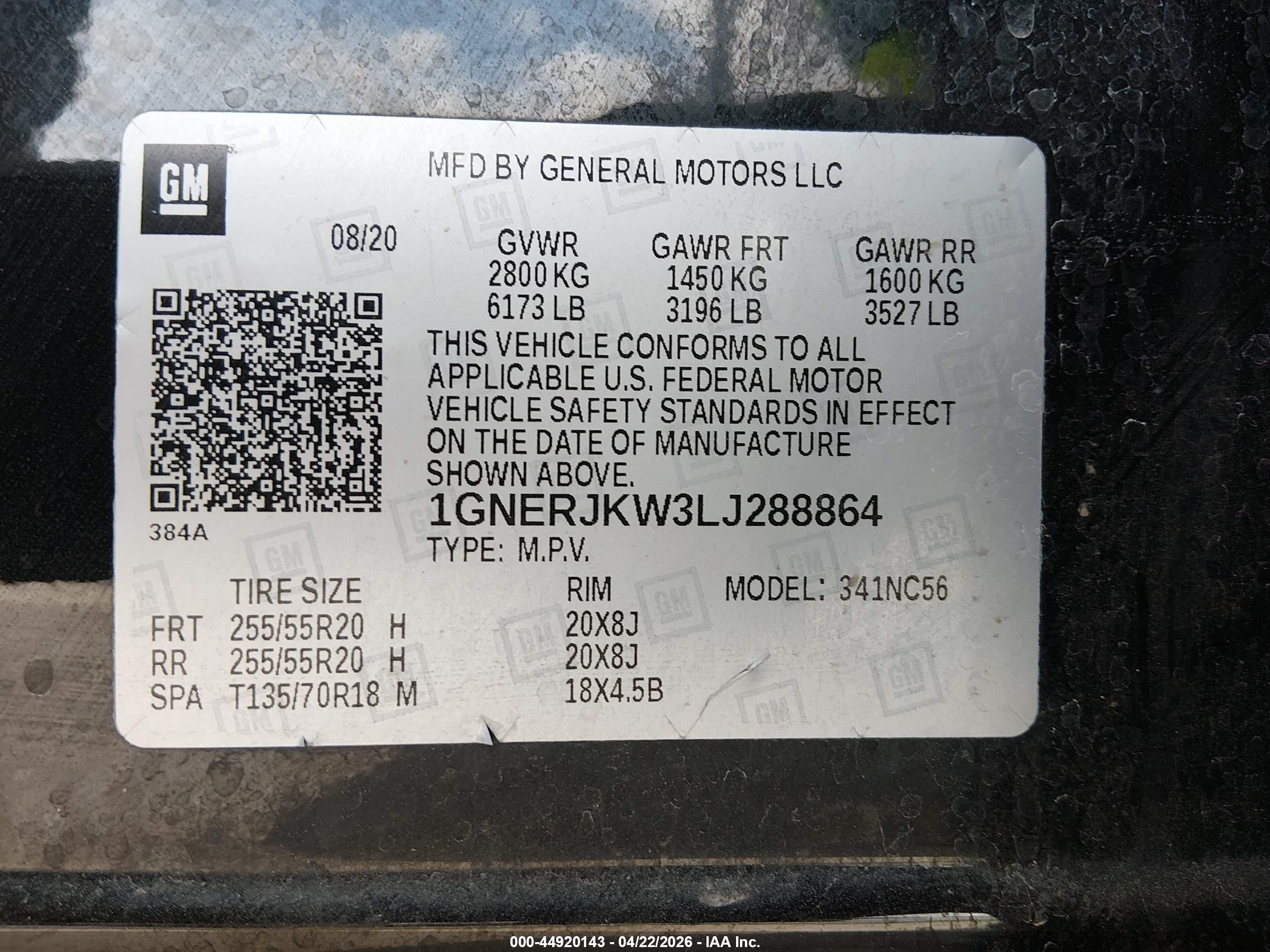 CHEVROLET TRAVERSE image 9
