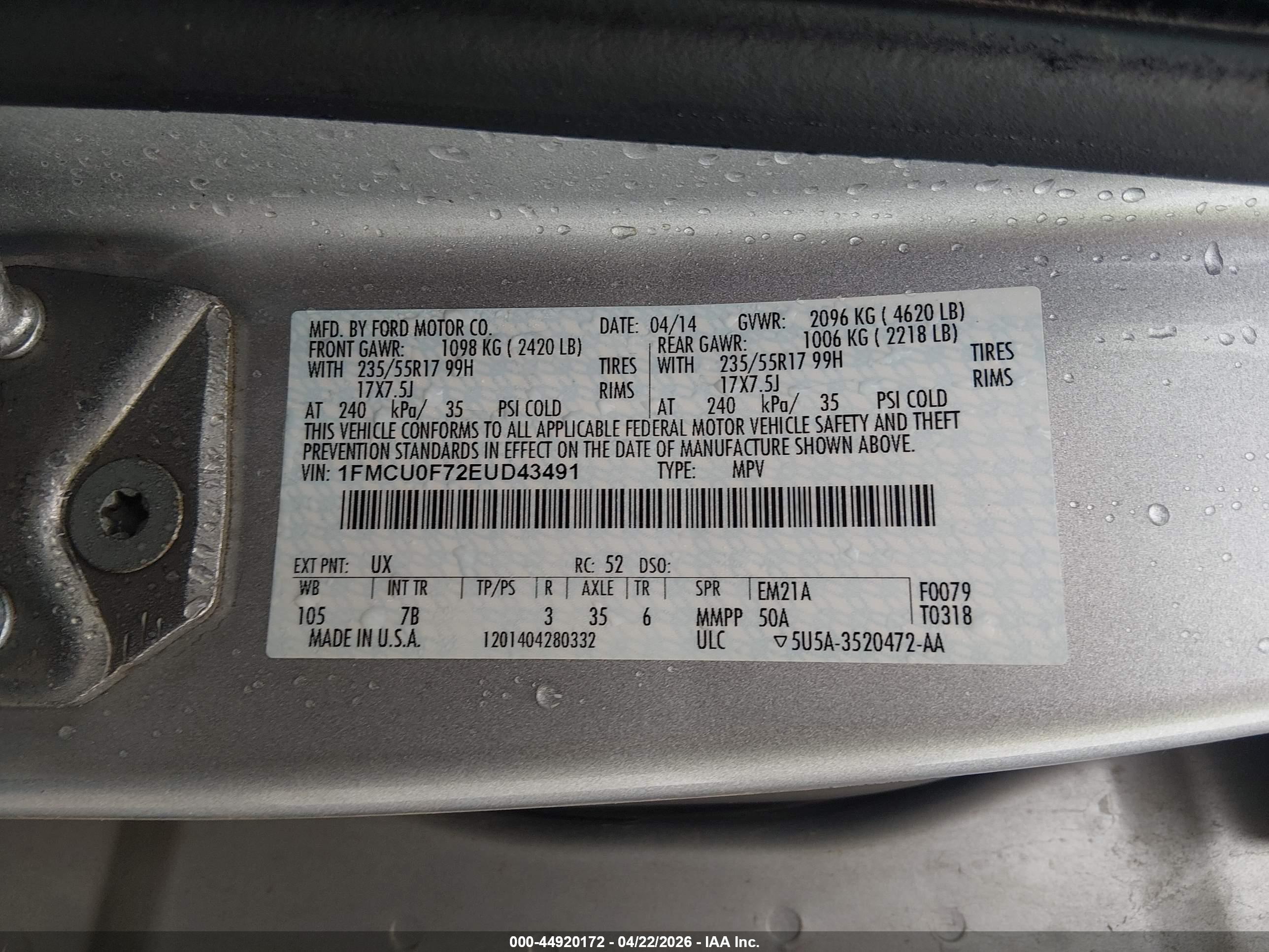 FORD ESCAPE image 9