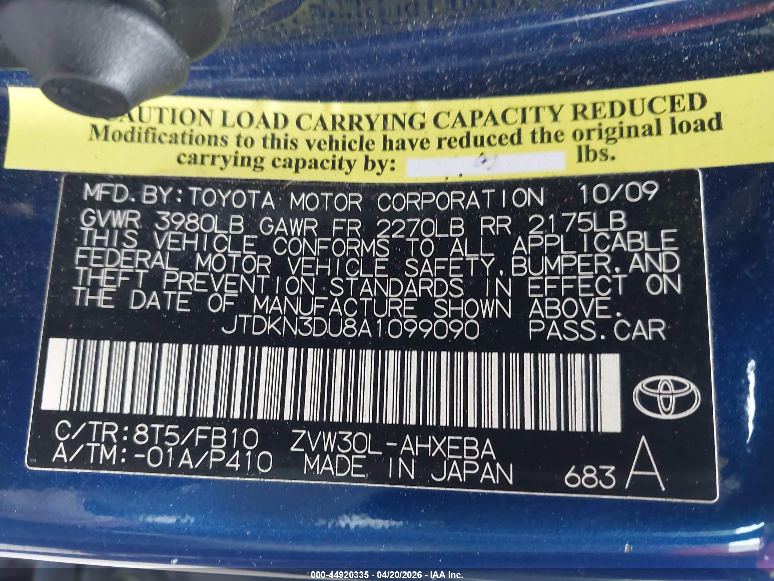 TOYOTA PRIUS image 9