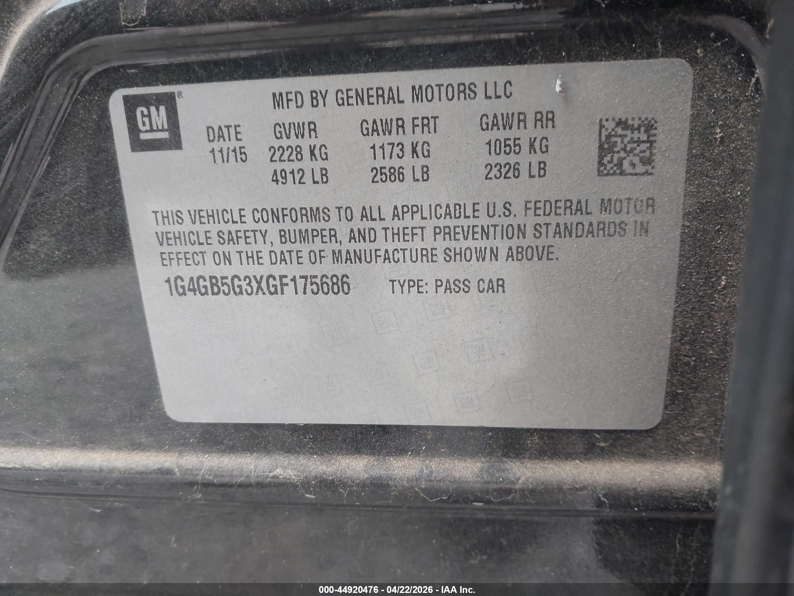 BUICK LACROSSE image 9