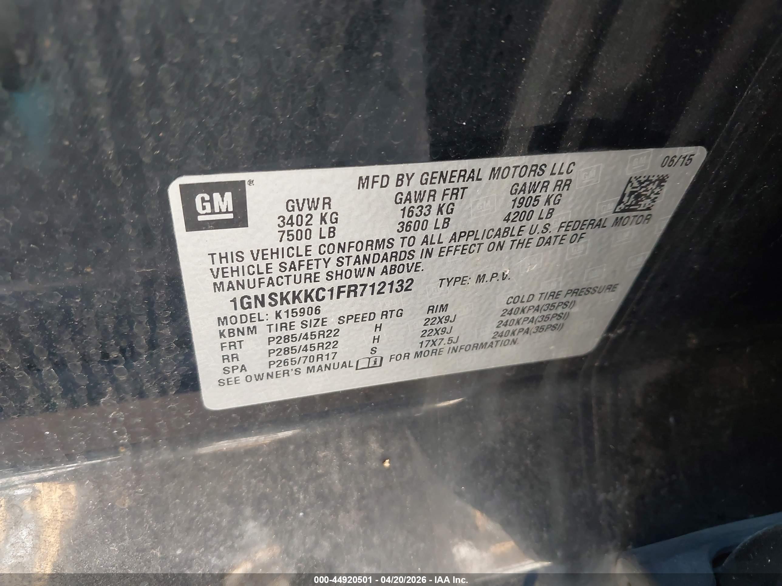 CHEVROLET SUBURBAN image 9