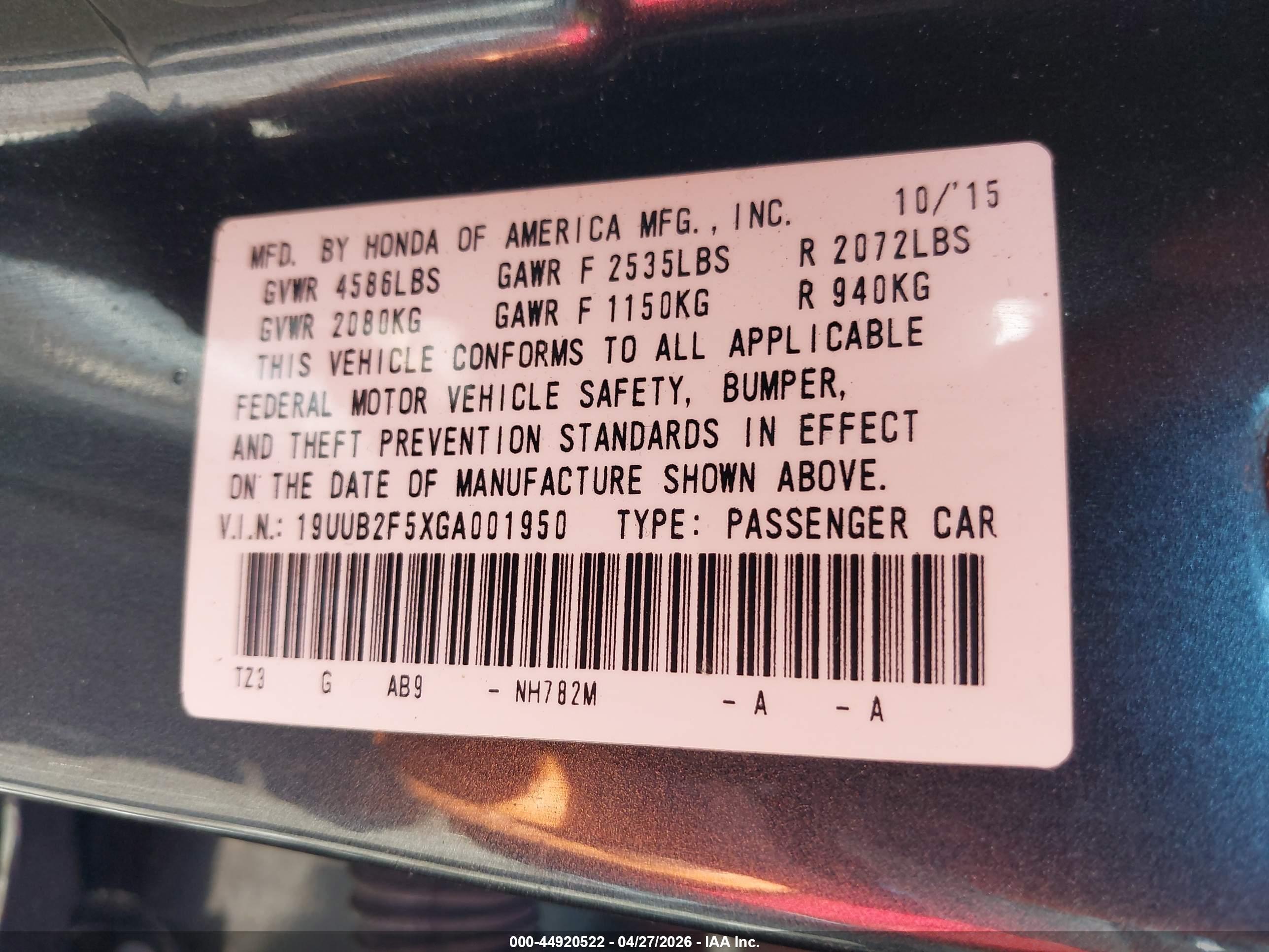 ACURA TLX image 9
