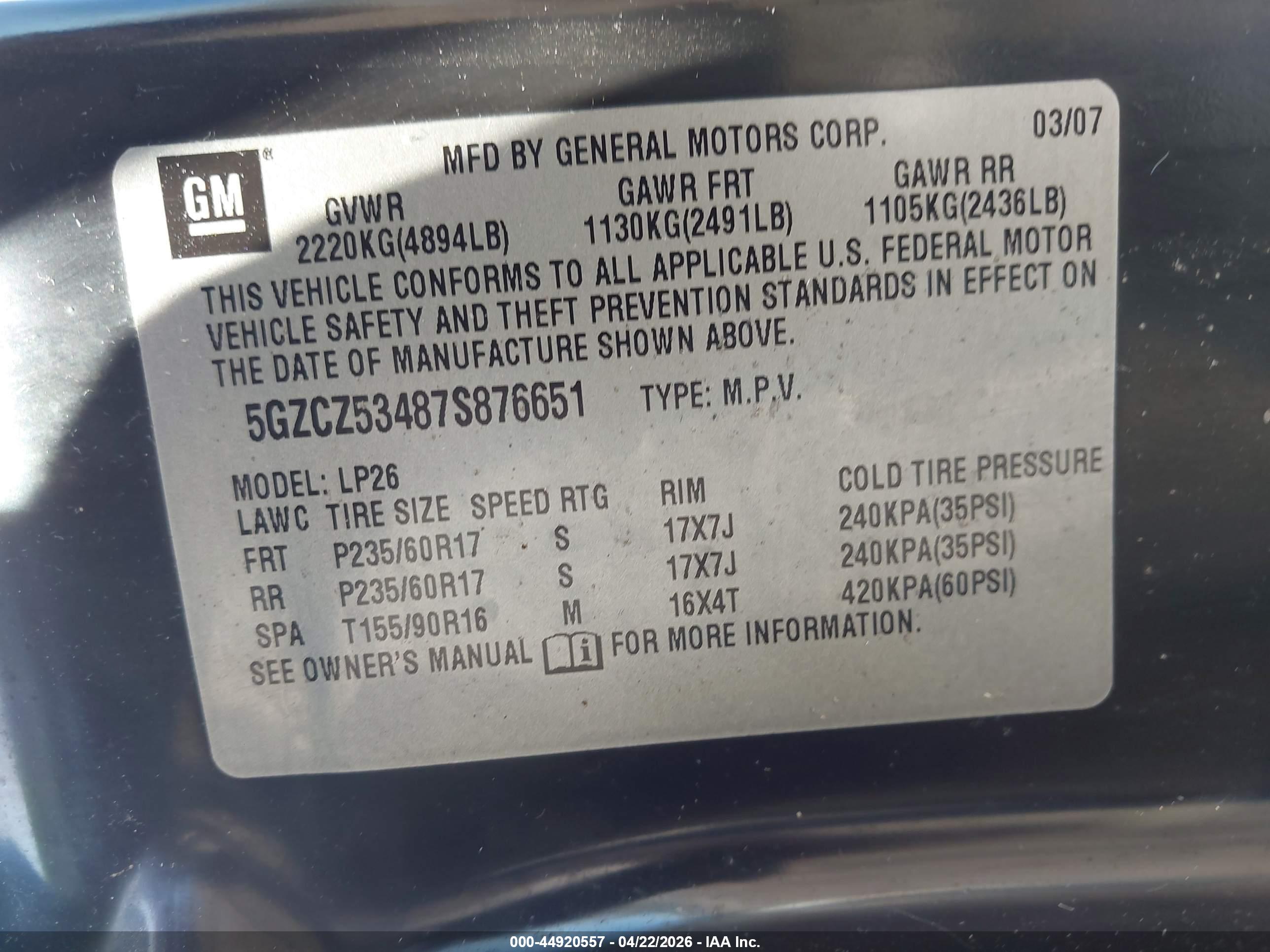 SATURN VUE image 9