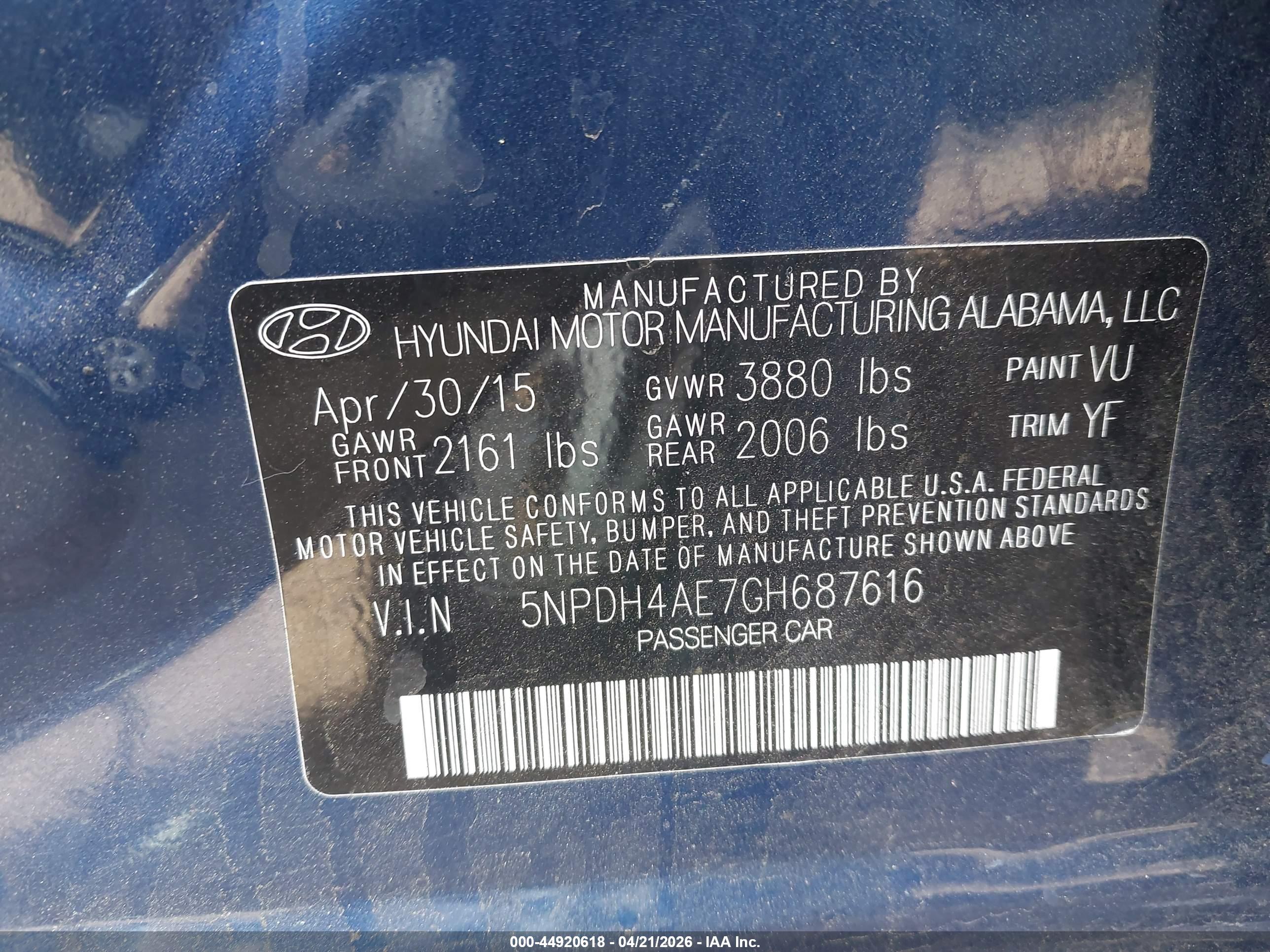 HYUNDAI ELANTRA image 9
