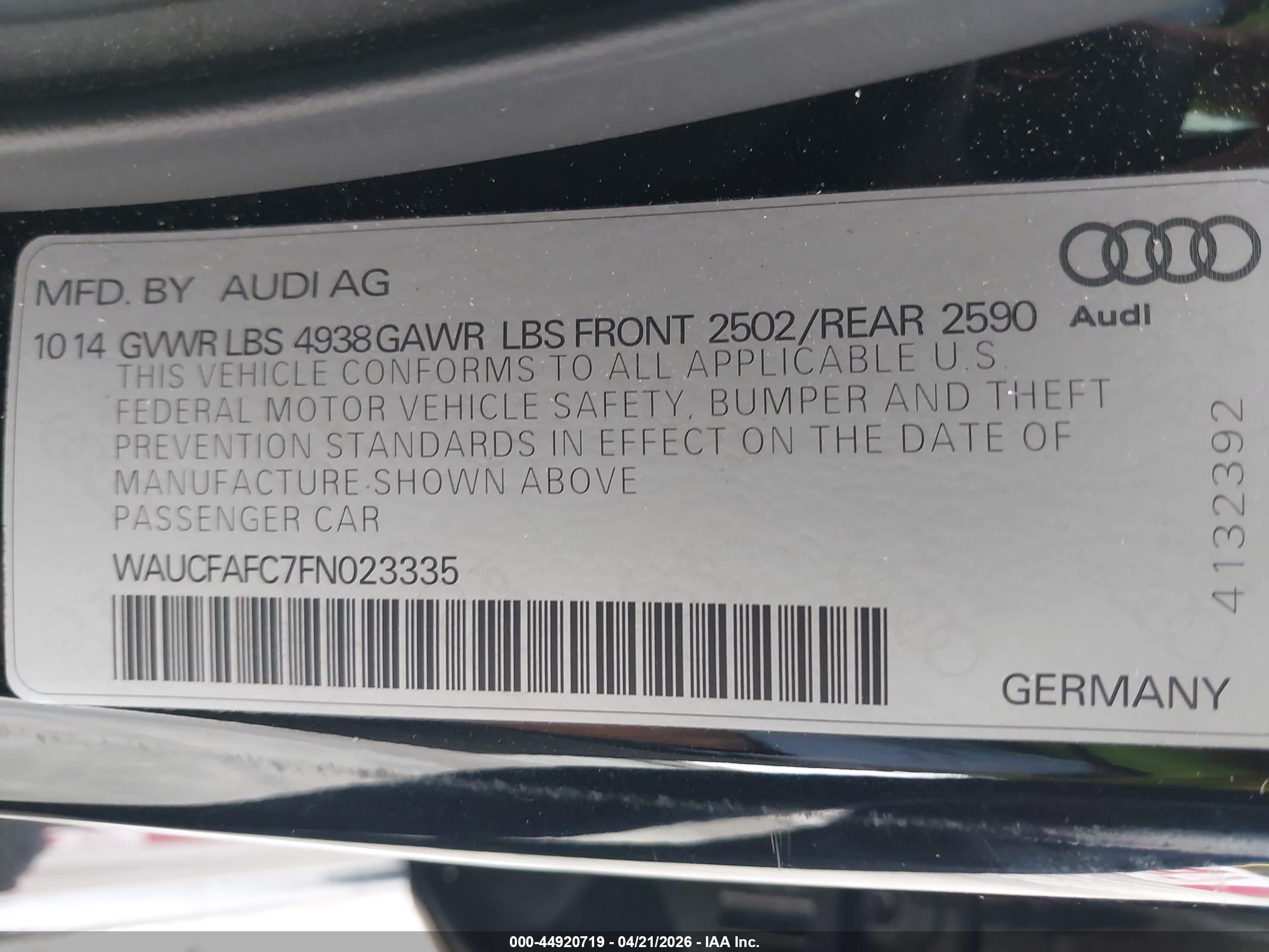 AUDI A6 image 9
