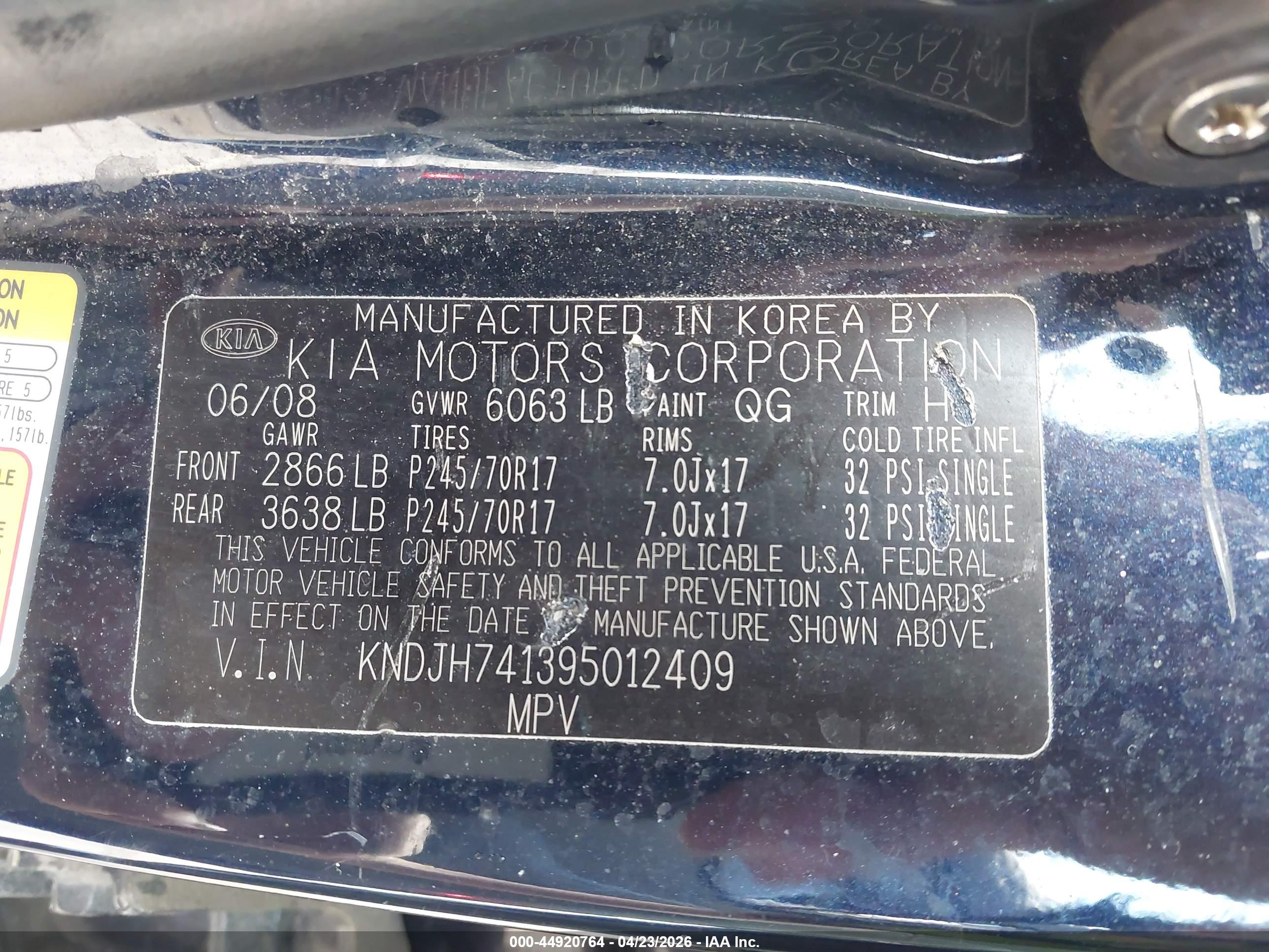 KIA BORREGO image 9