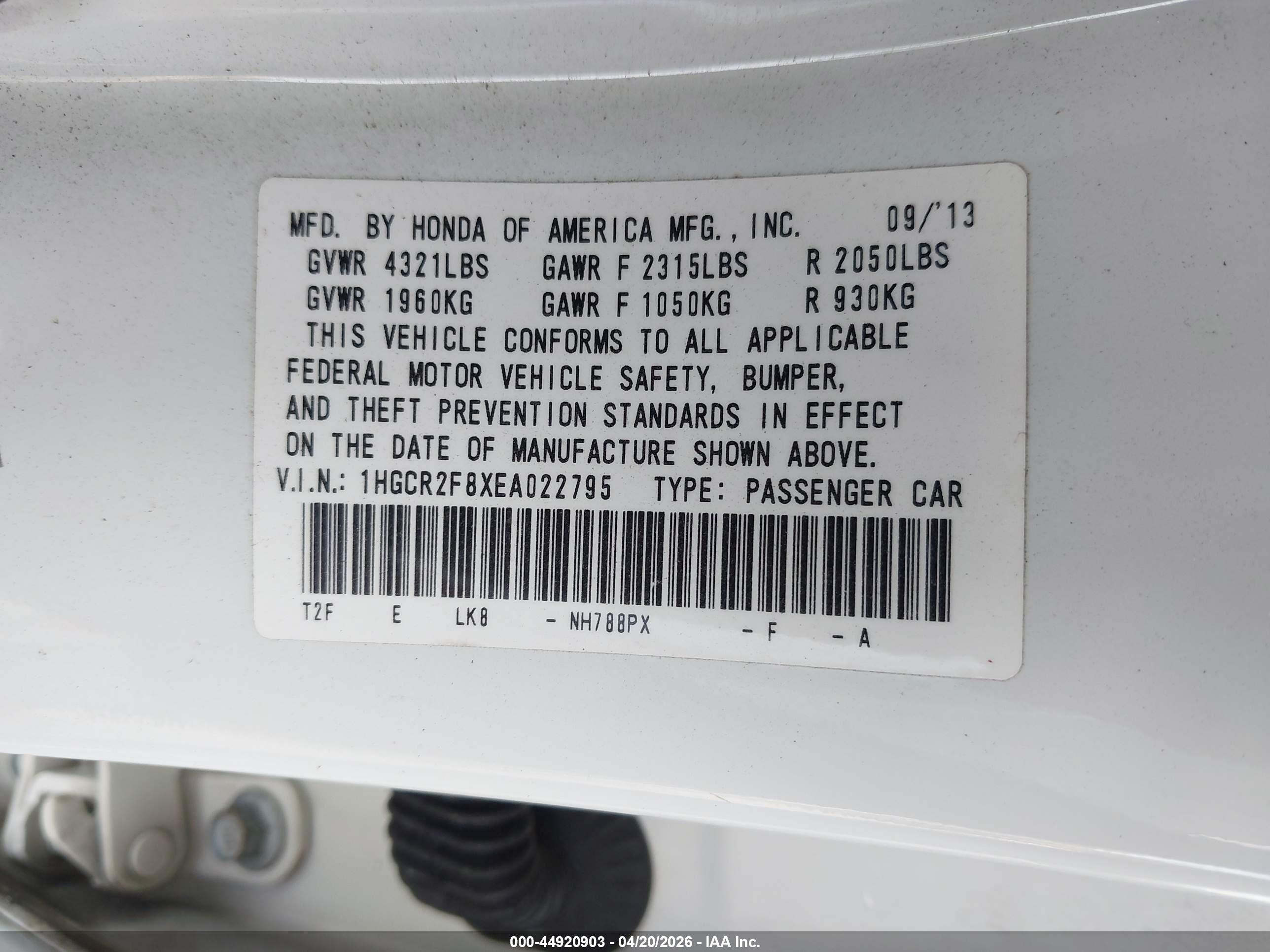 HONDA ACCORD image 9