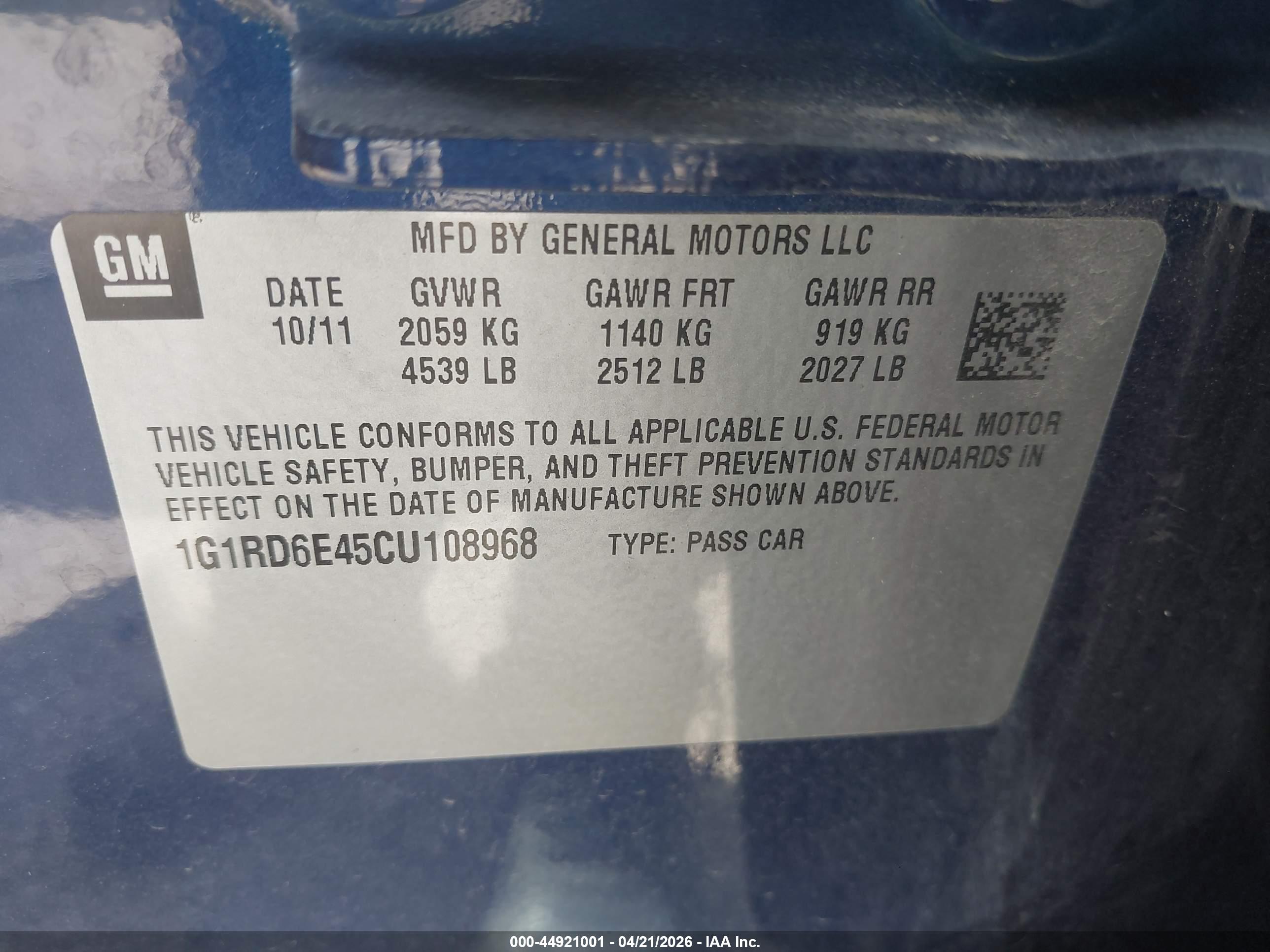 CHEVROLET VOLT image 9