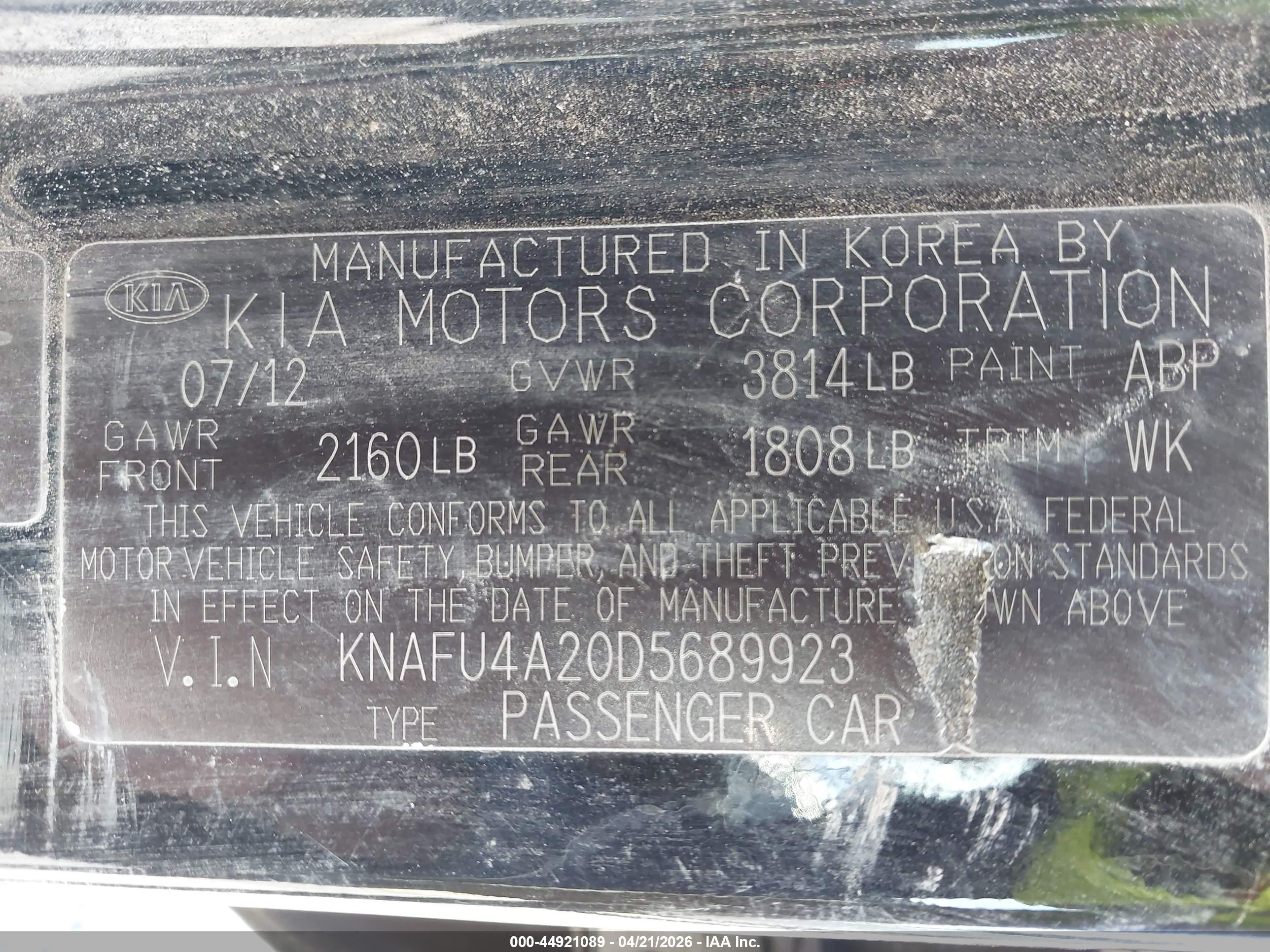 KIA FORTE image 9