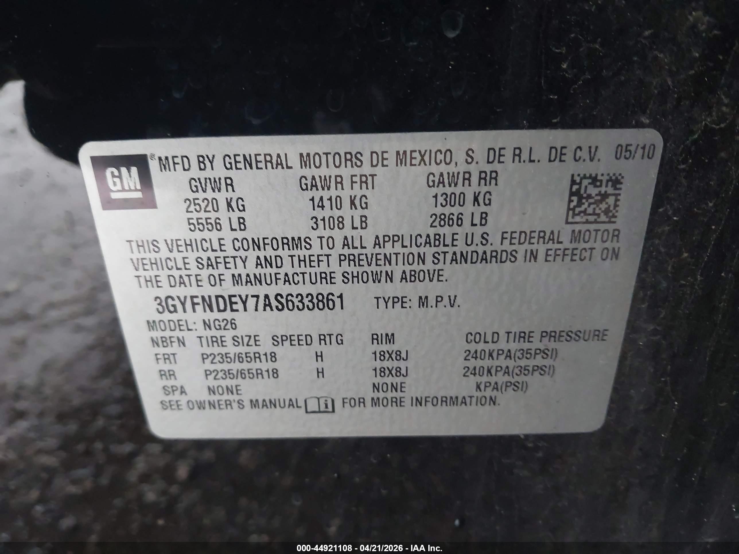 CADILLAC SRX image 9
