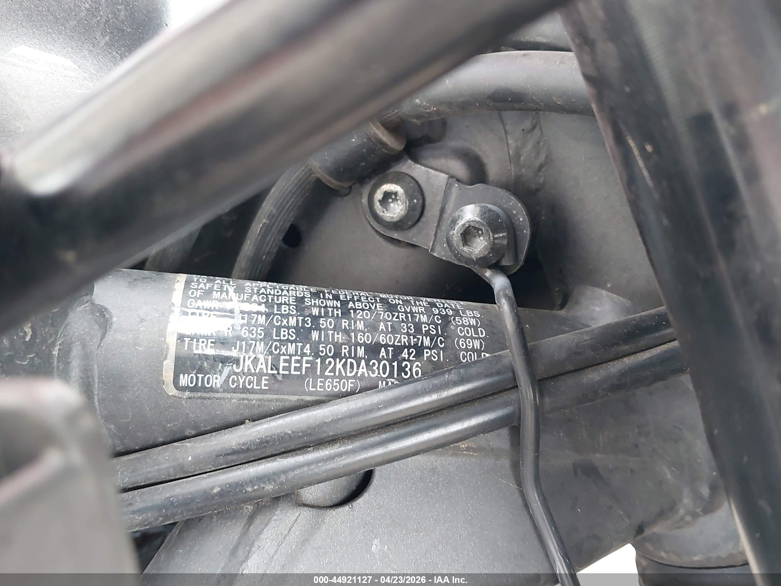 KAWASAKI KLE650 image 10