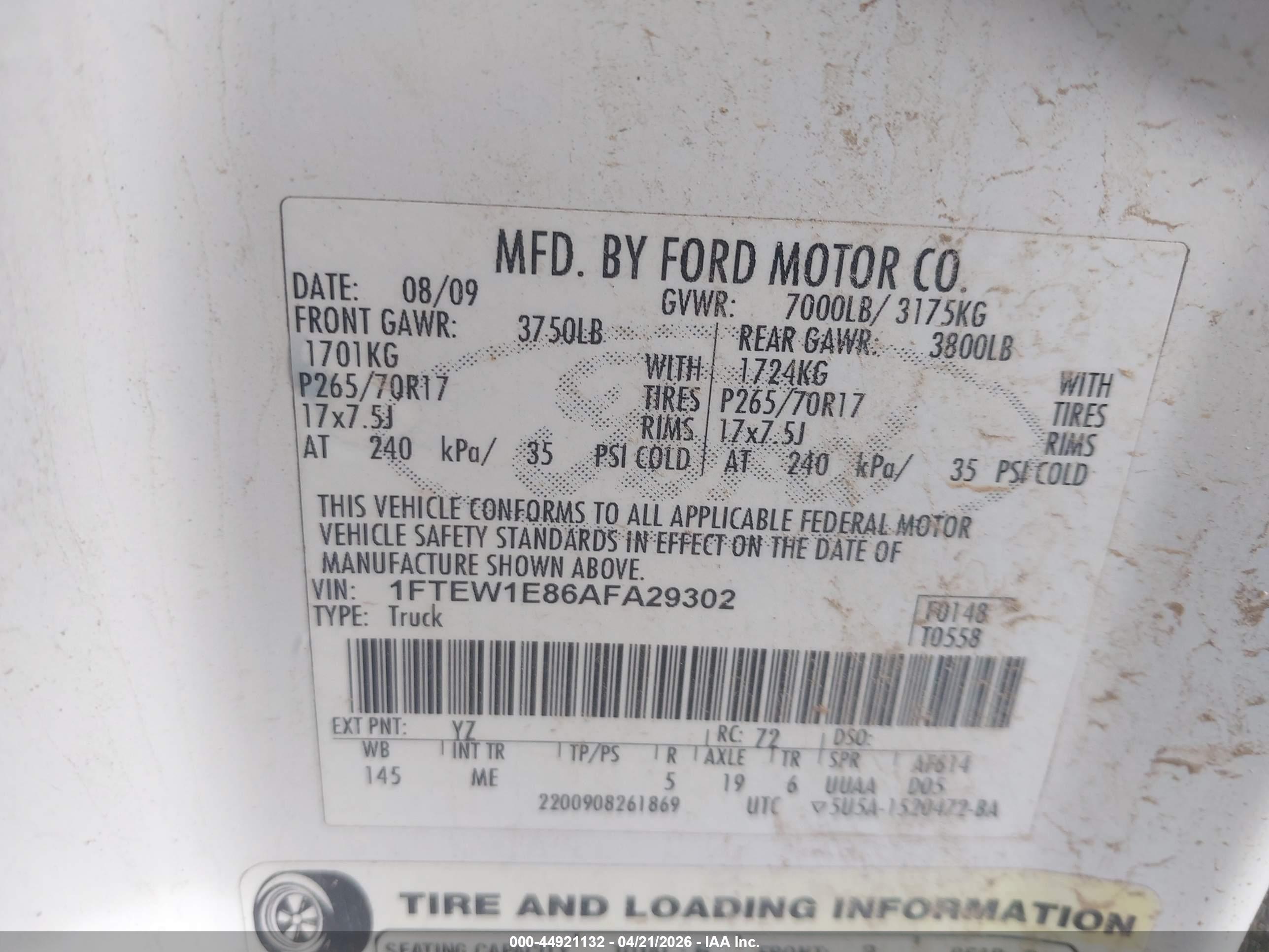FORD F-150 image 9