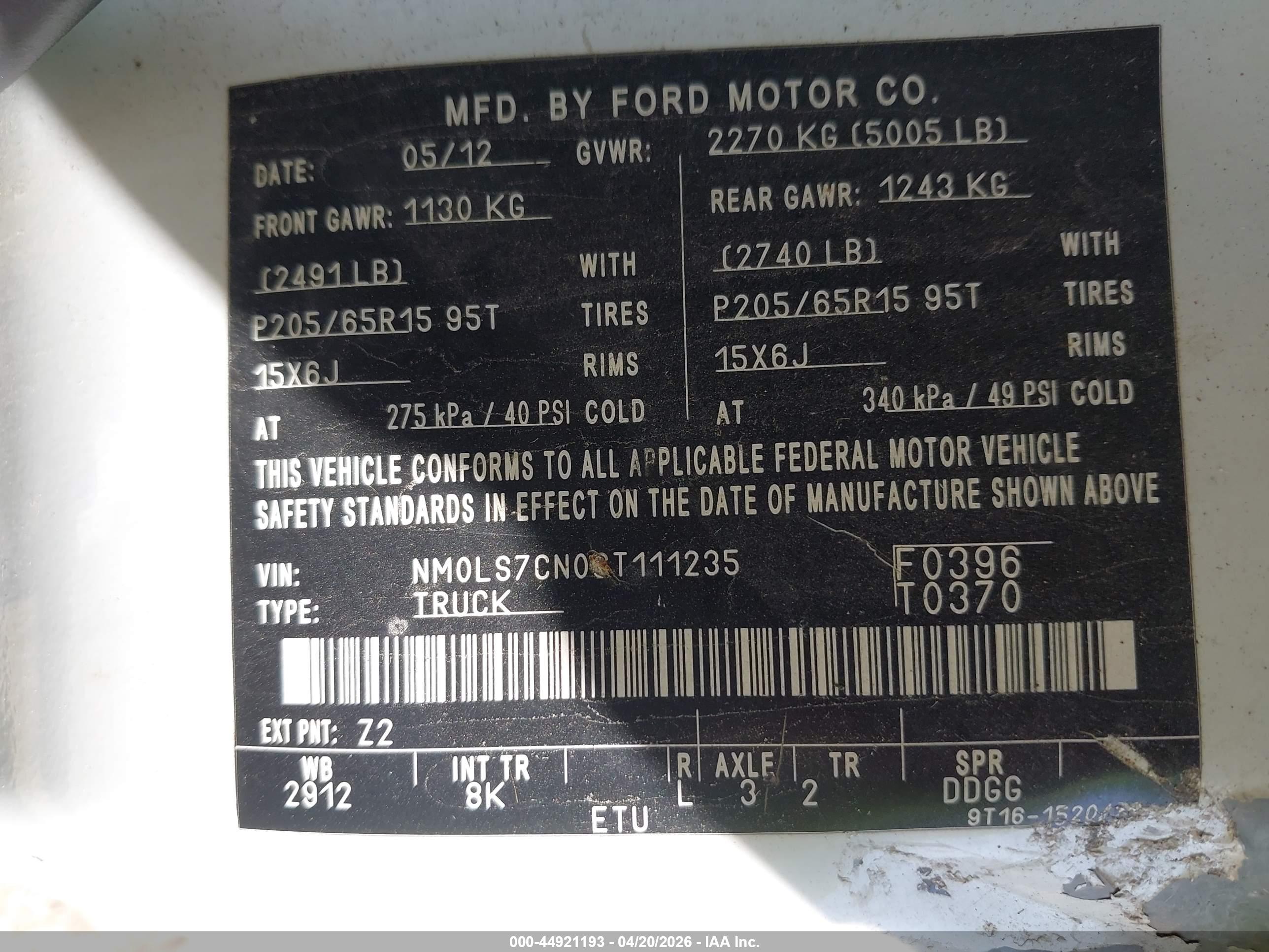 FORD TRANSIT image 9