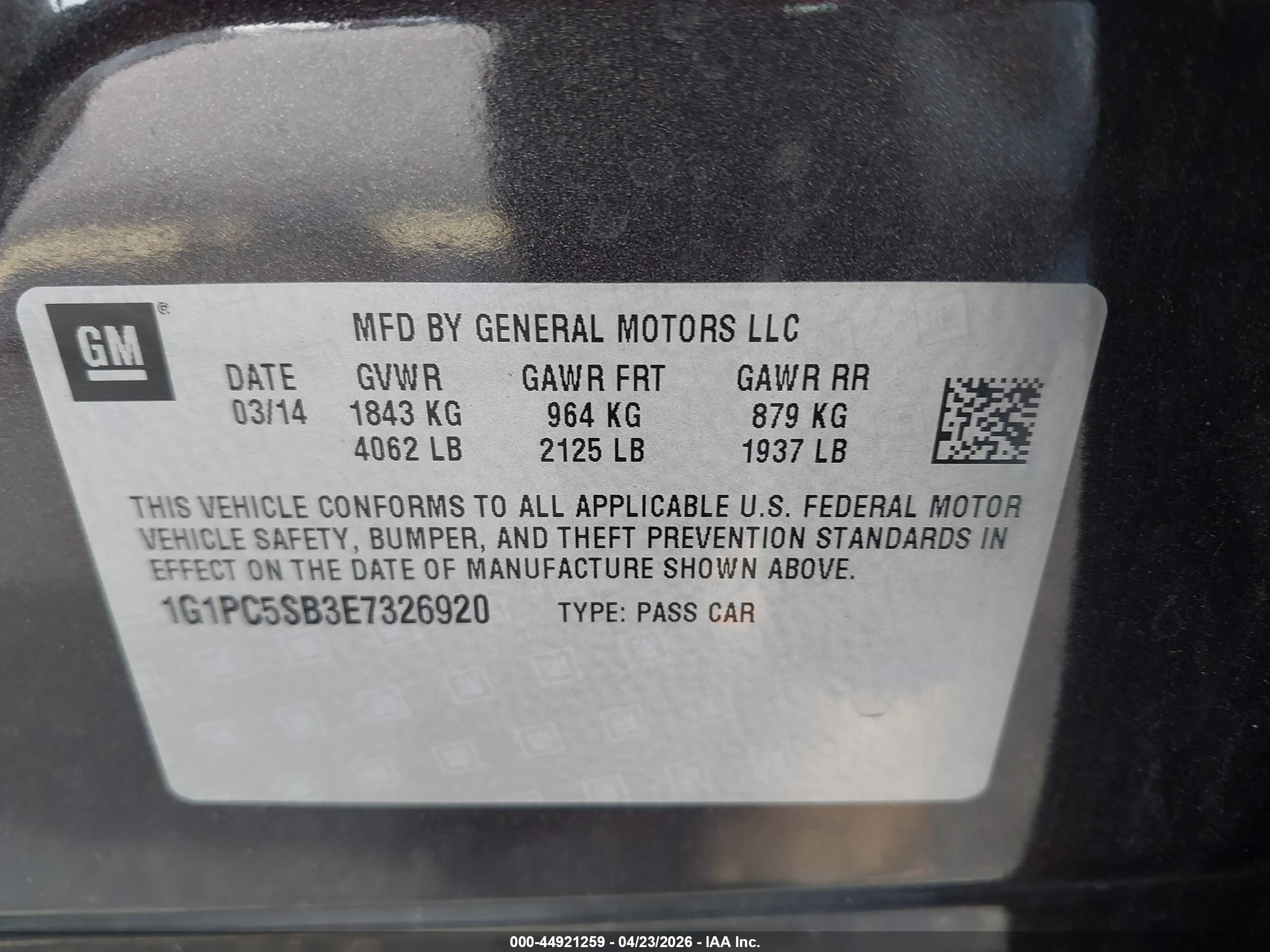 CHEVROLET CRUZE image 9