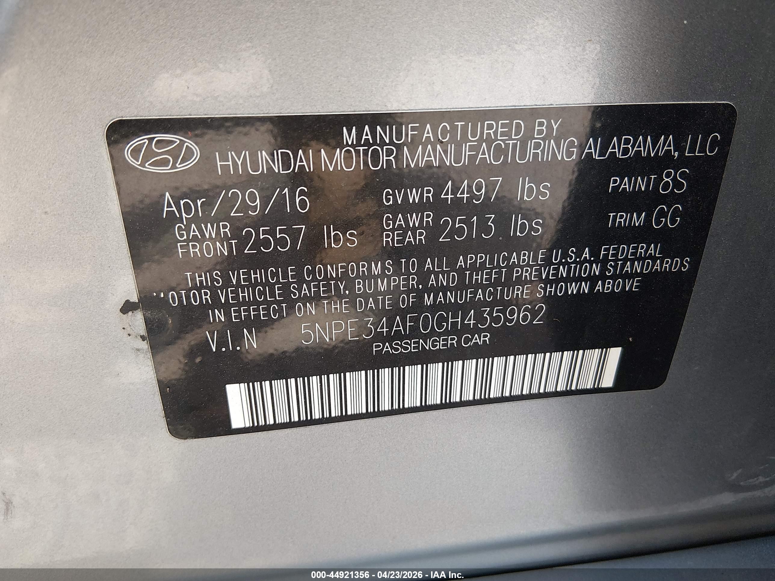 HYUNDAI SONATA image 9
