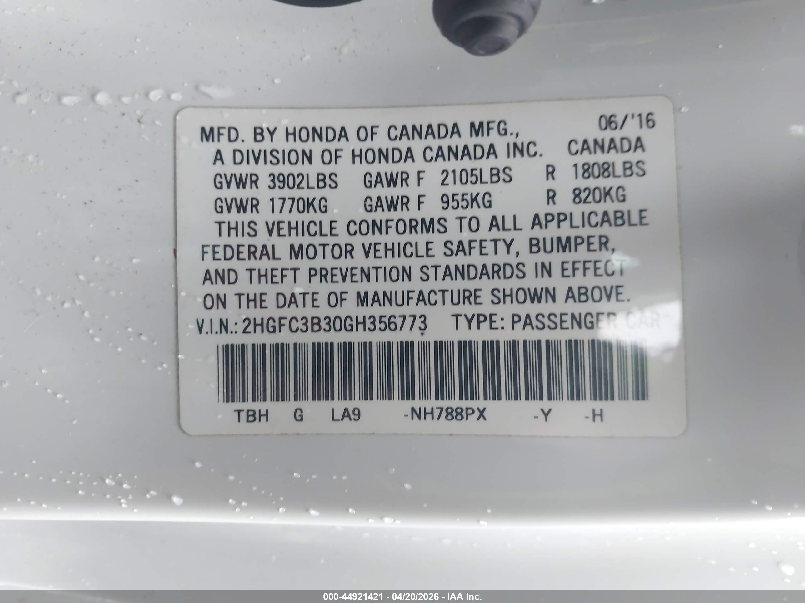 HONDA CIVIC image 9