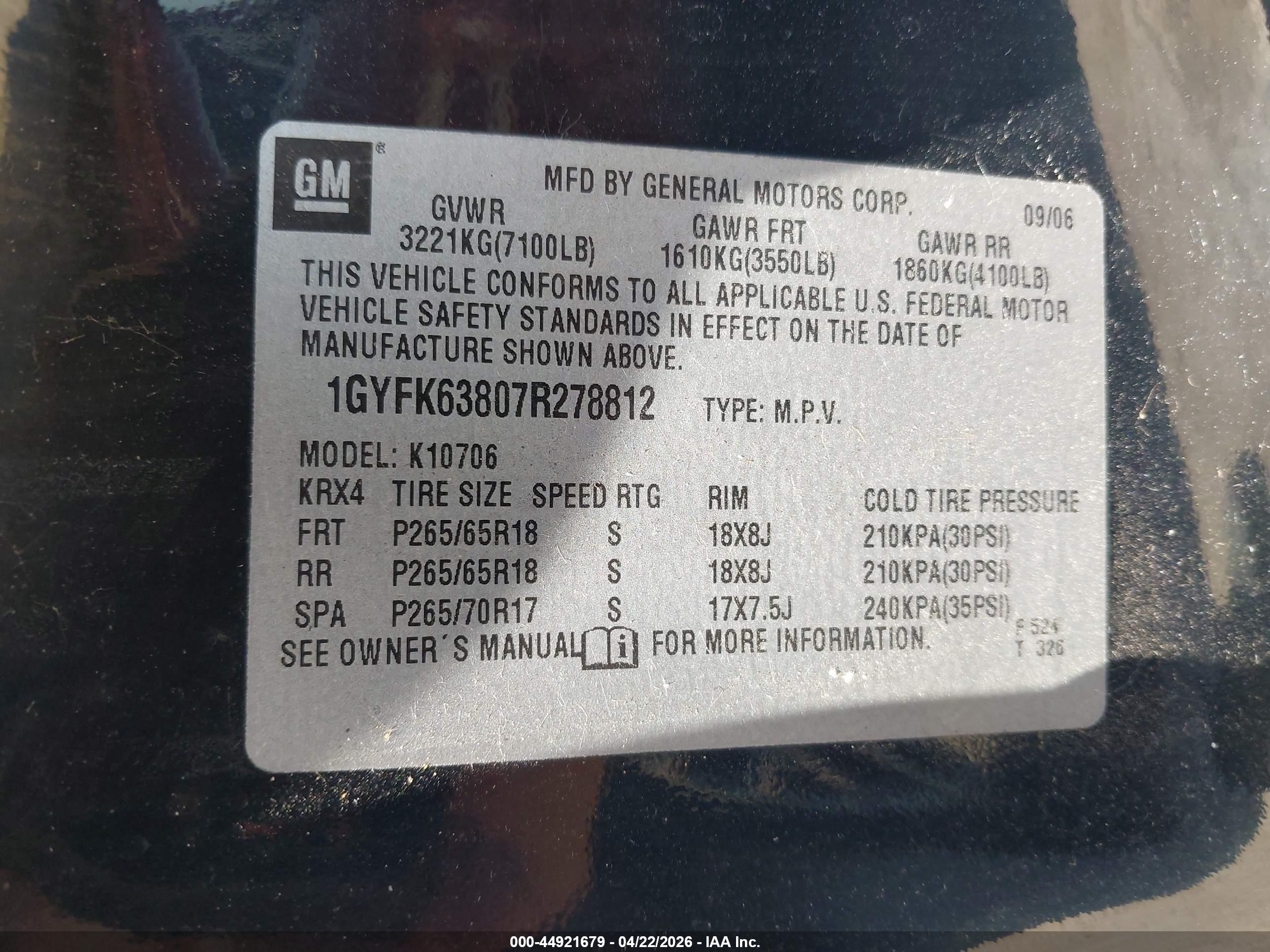 CADILLAC ESCALADE image 9