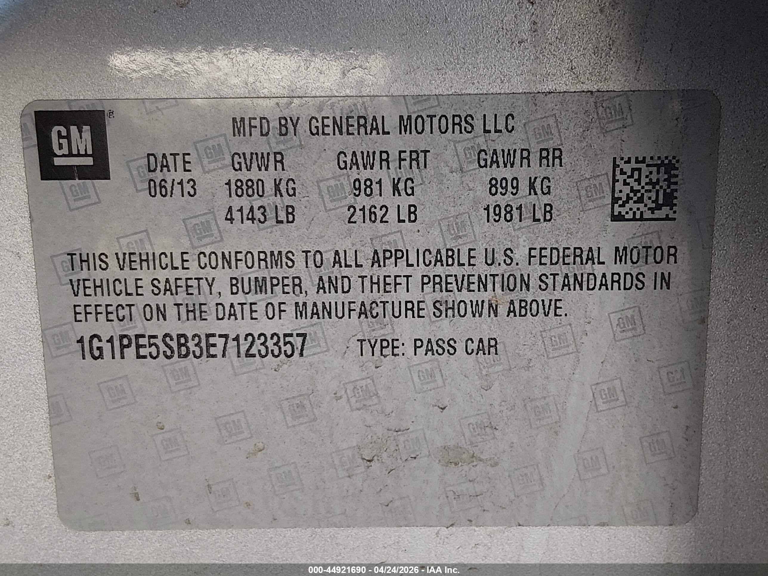 CHEVROLET CRUZE image 9