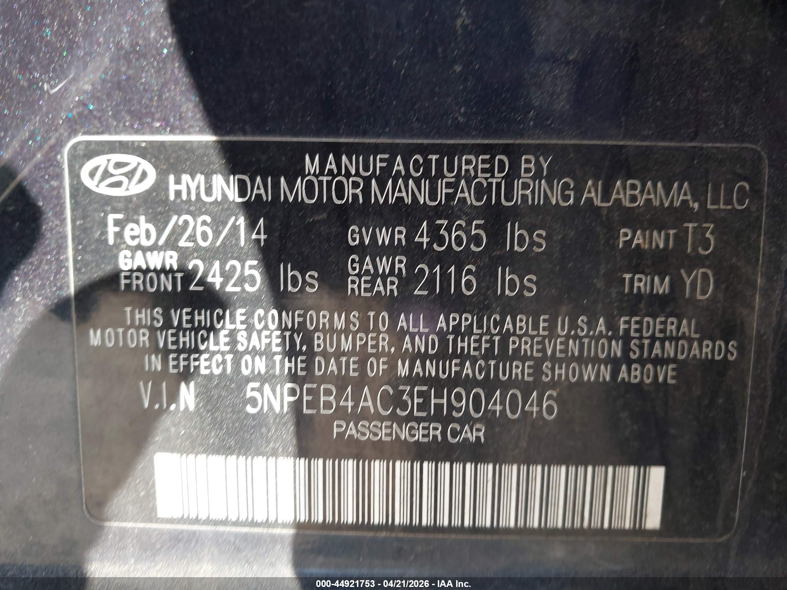 HYUNDAI SONATA image 9
