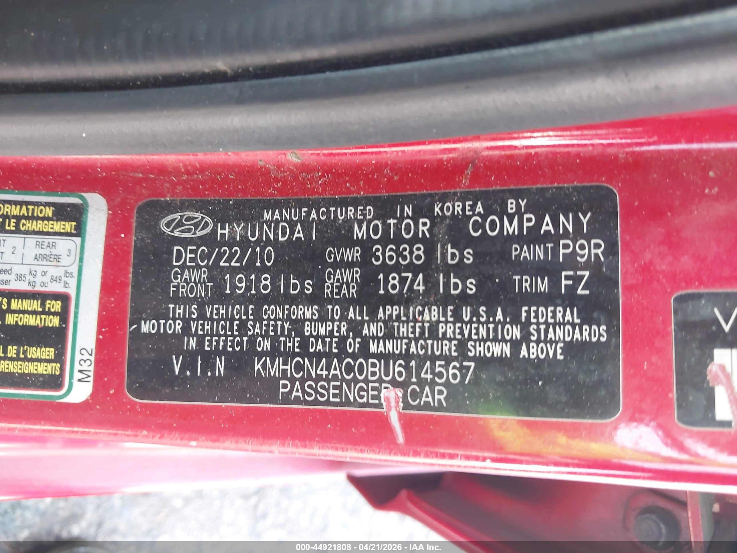 HYUNDAI ACCENT image 9