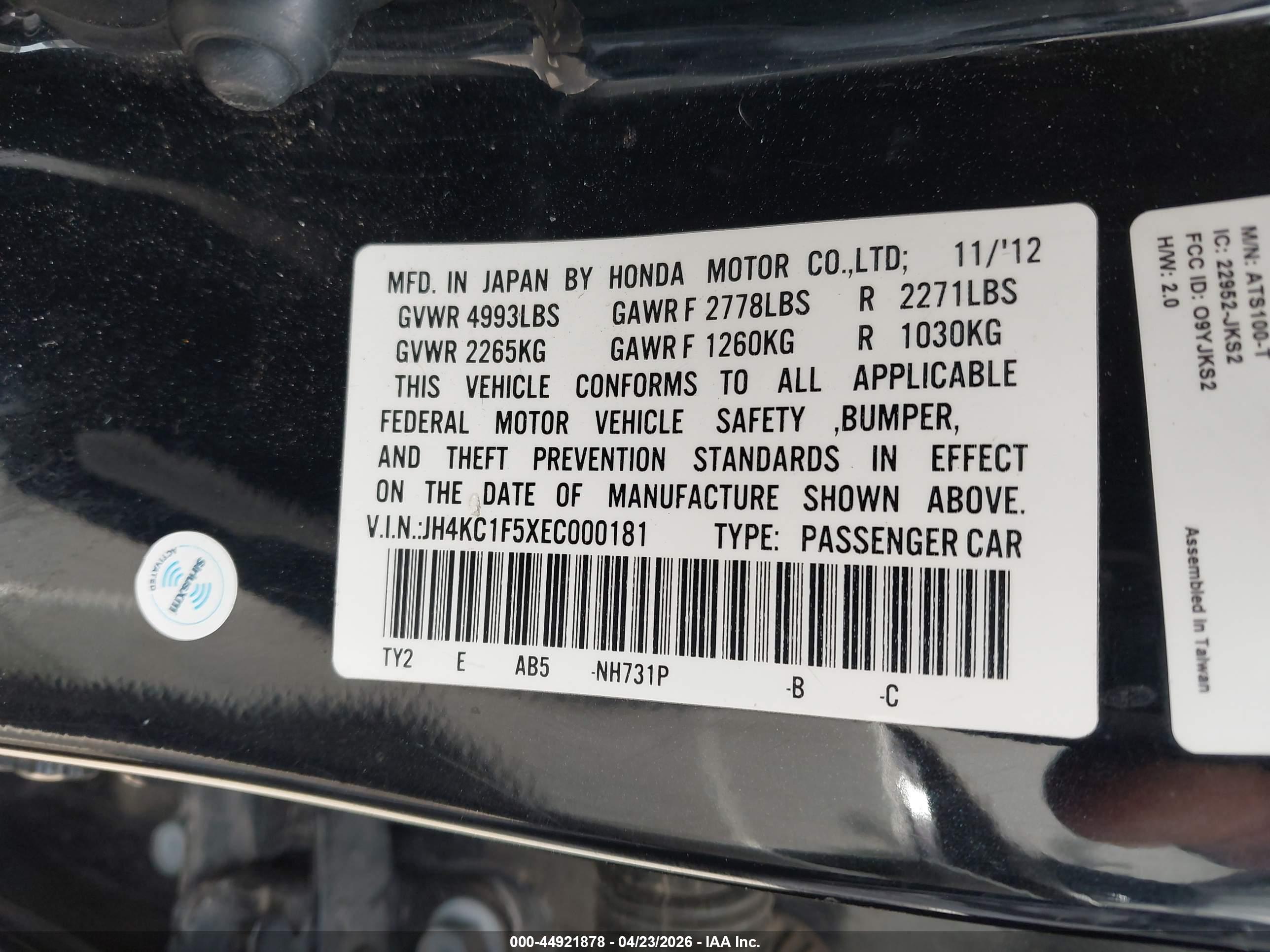 ACURA RLX image 9